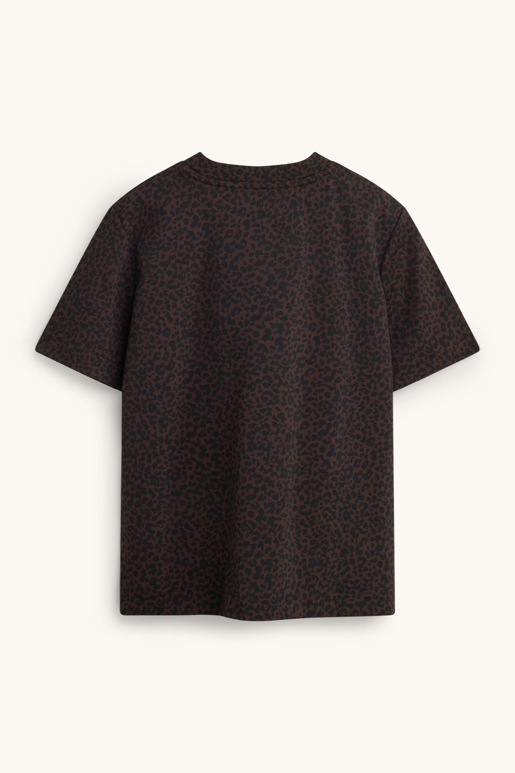 Technical T-shirt - 4 Way Stretch - UV protection - leopard print brown