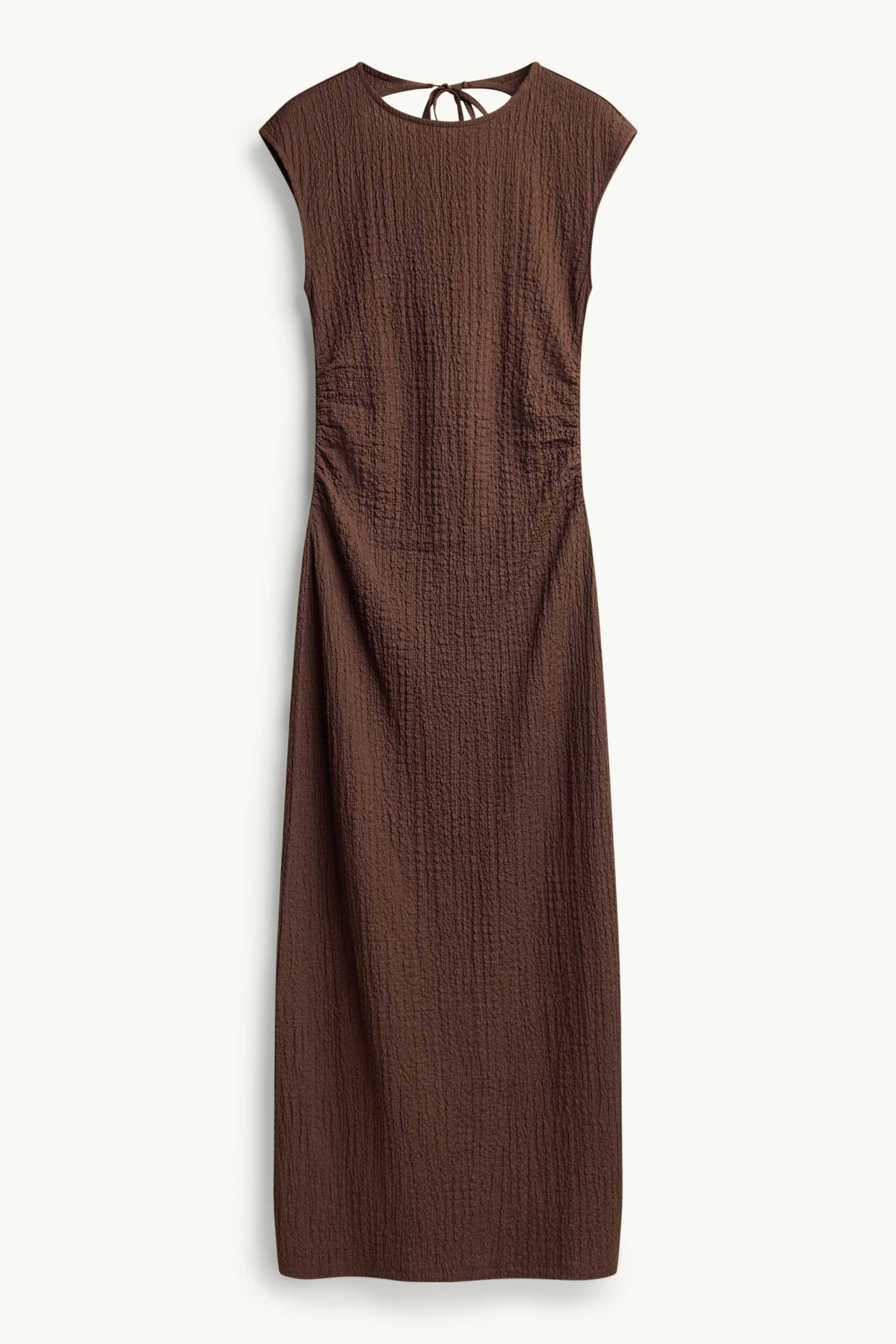 Bodycon dress dark brown