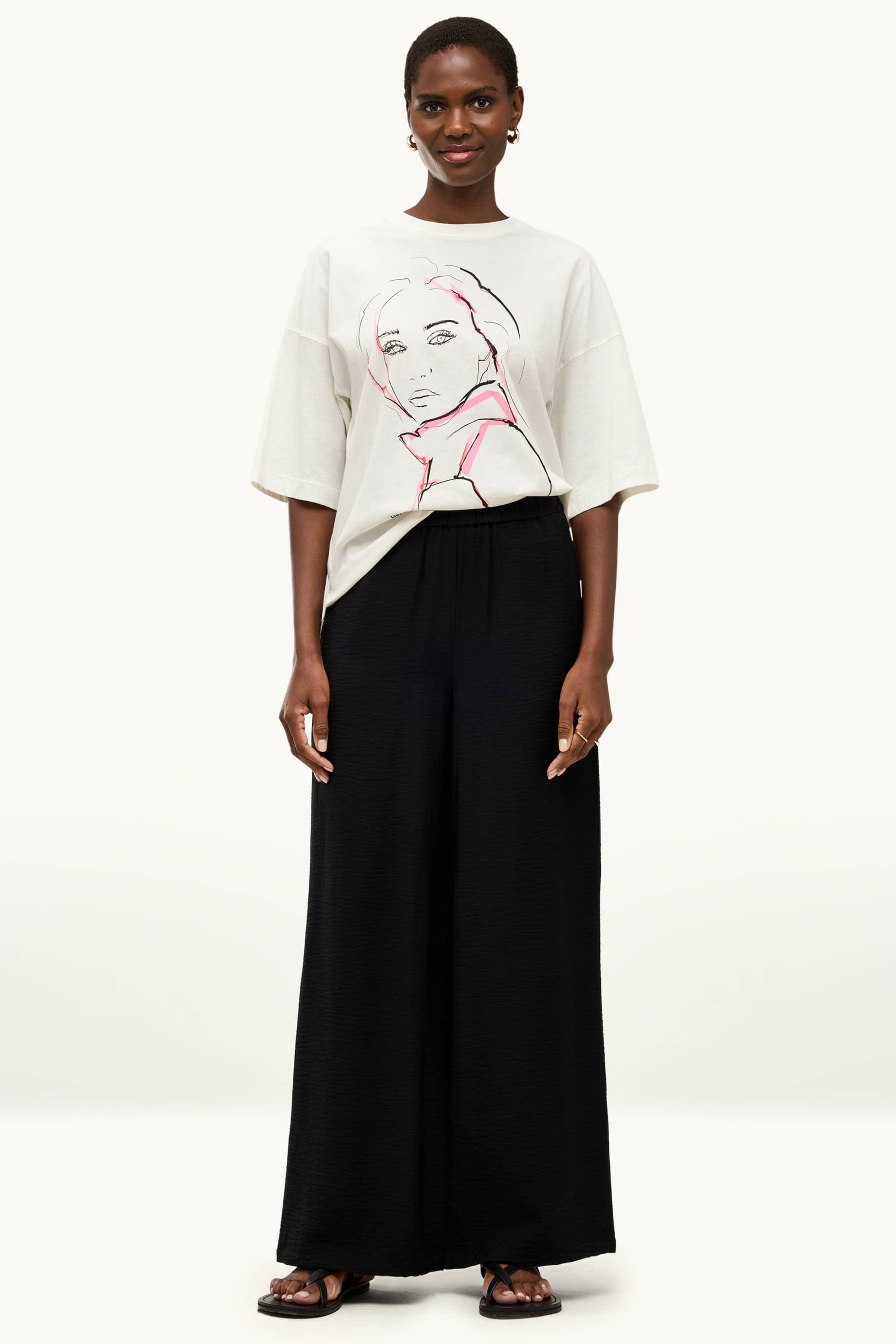 T-shirt - regular fit white