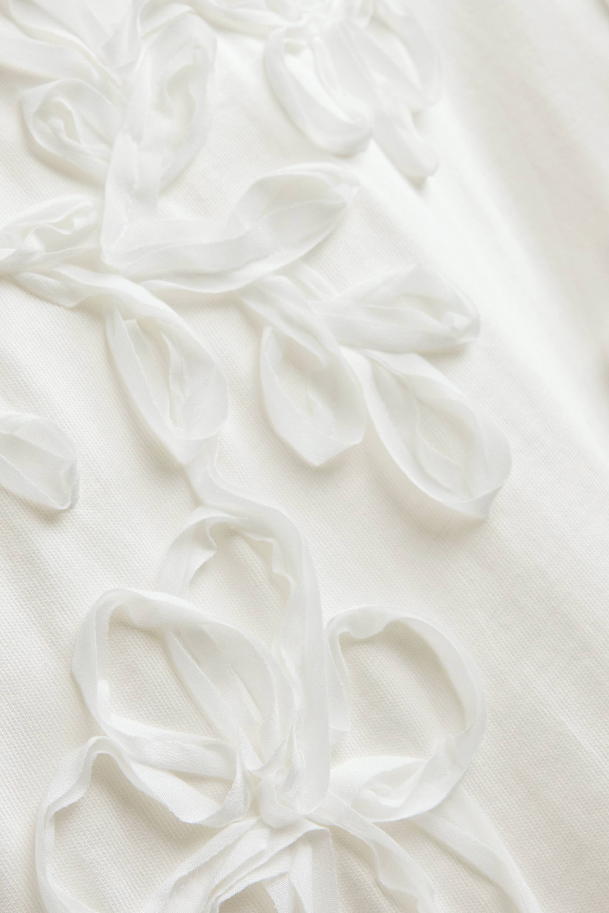 T-shirt - regular fit - floral cremewhite