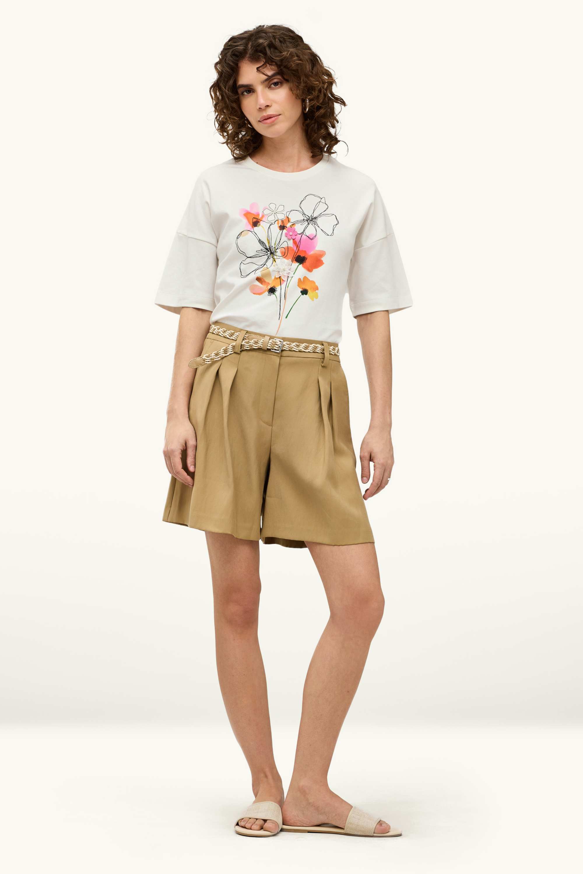 T-shirt - relaxed fit white
