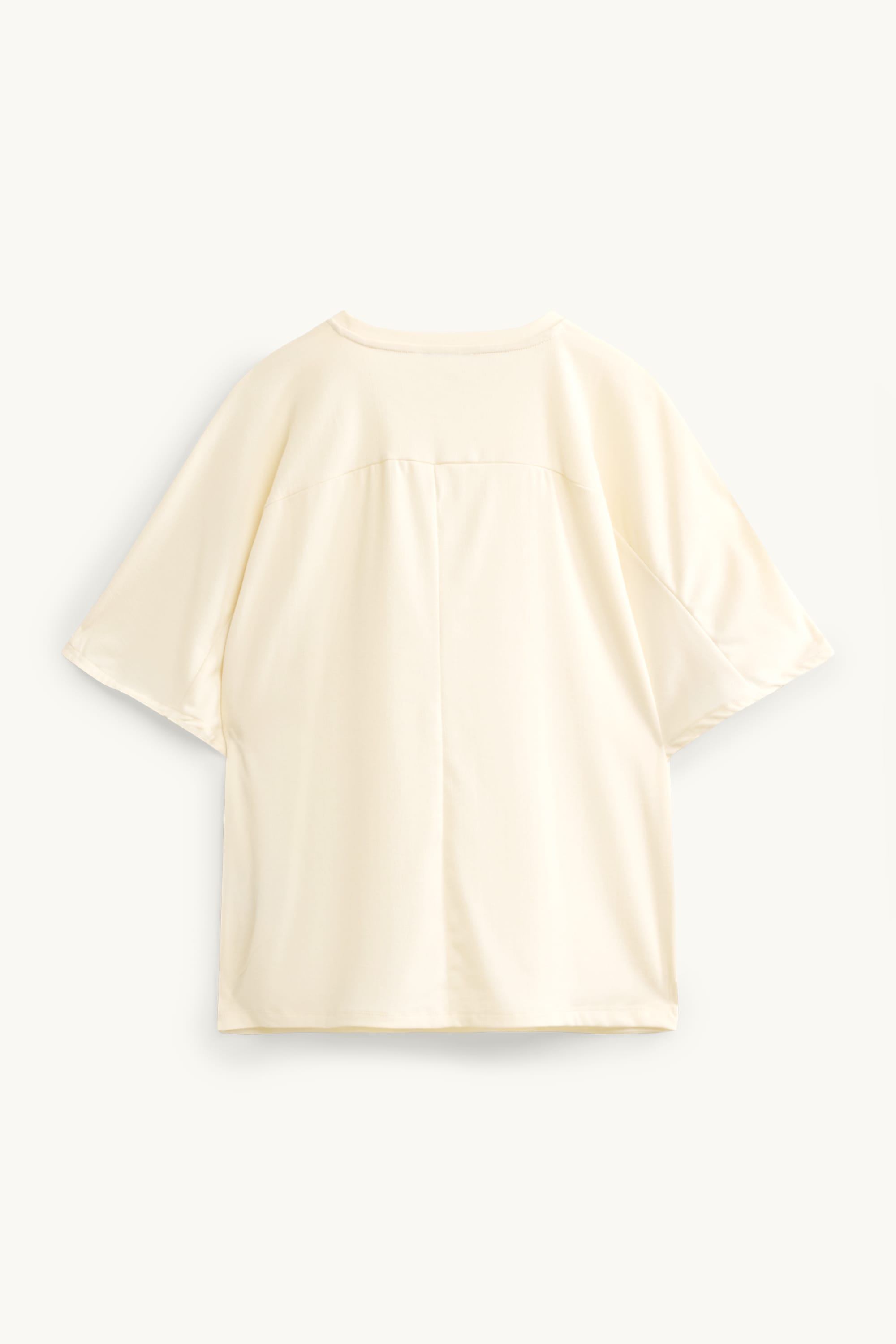 T-shirt - relaxed fit creme