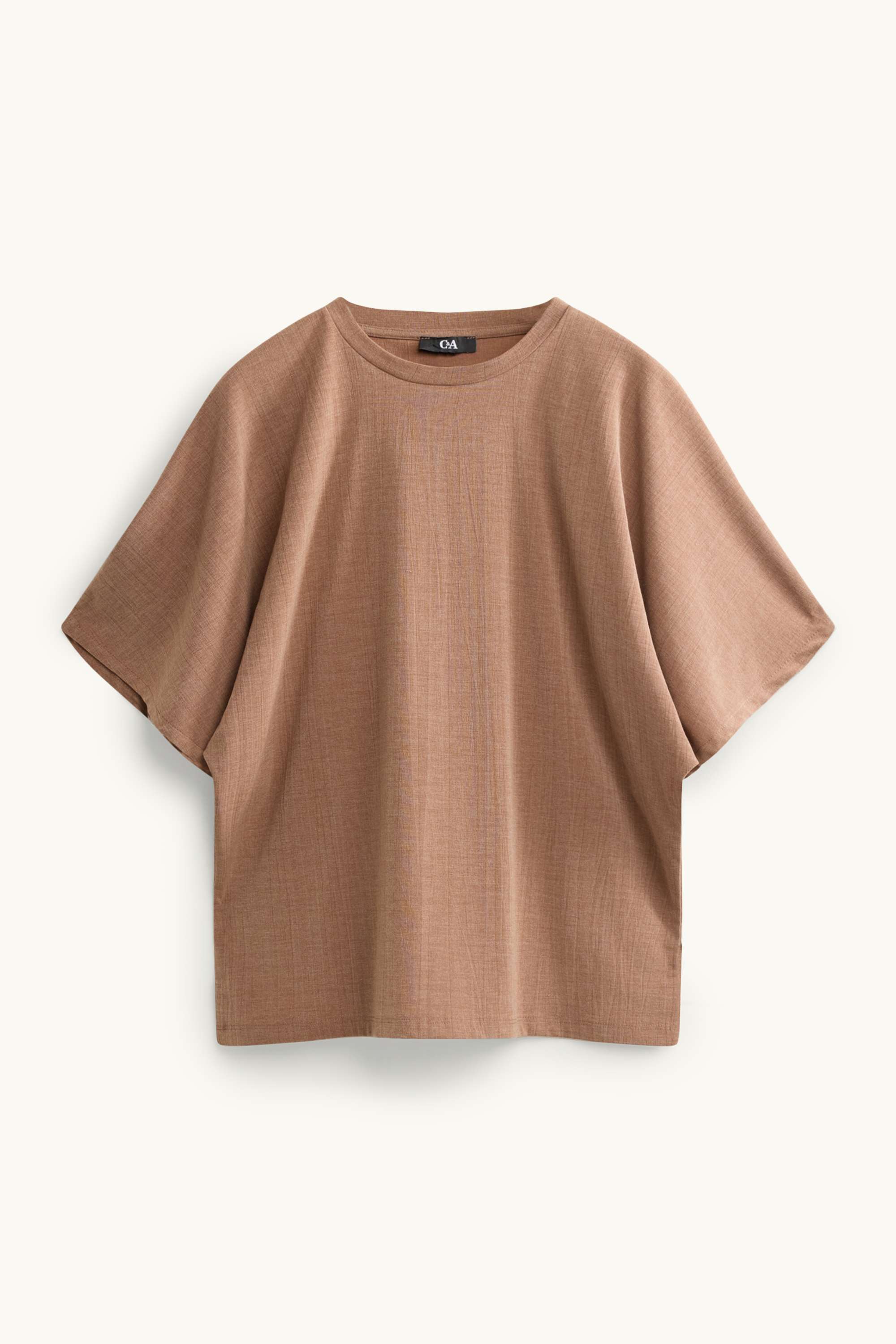 T-shirt - relaxed fit brown