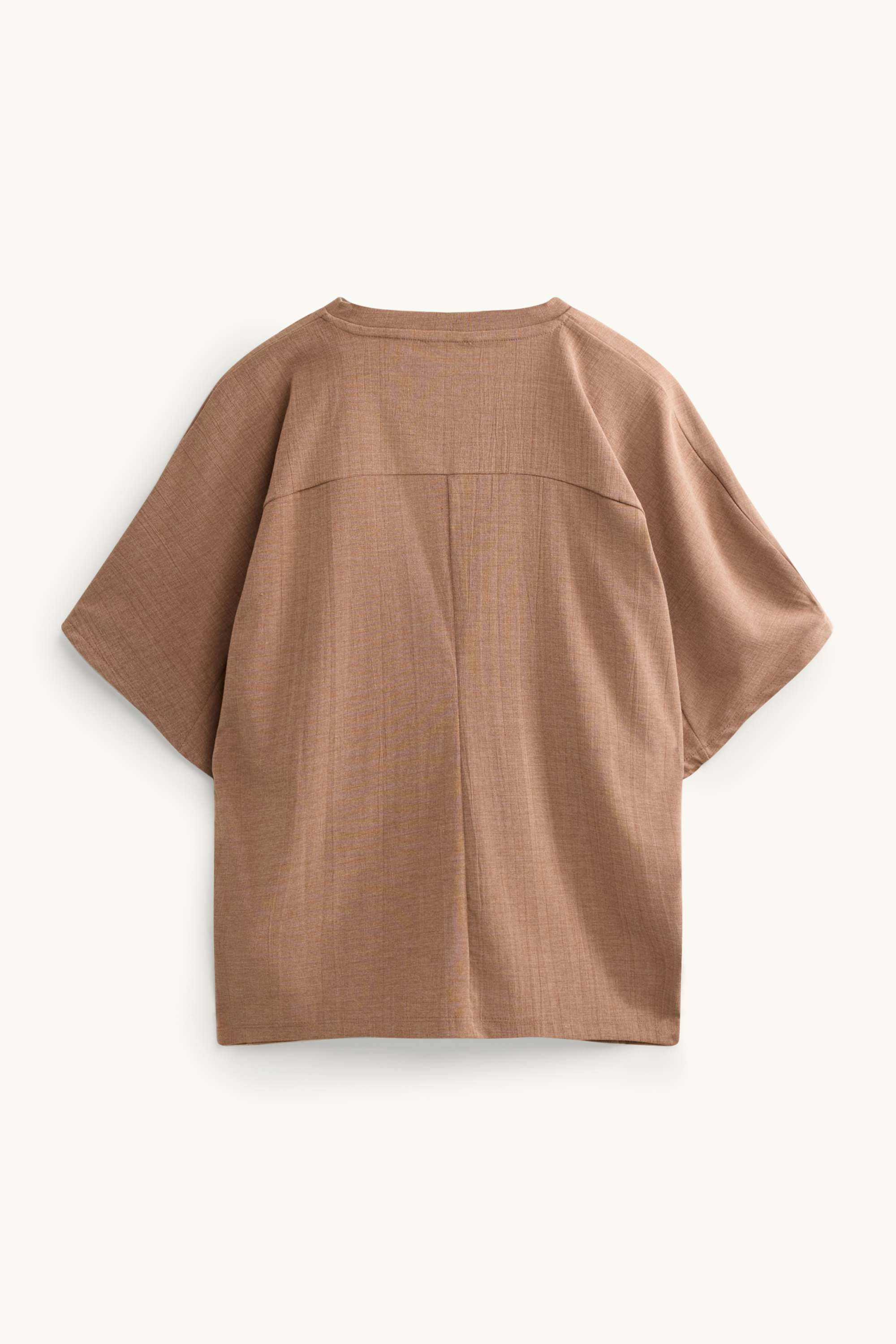 T-shirt - relaxed fit brown