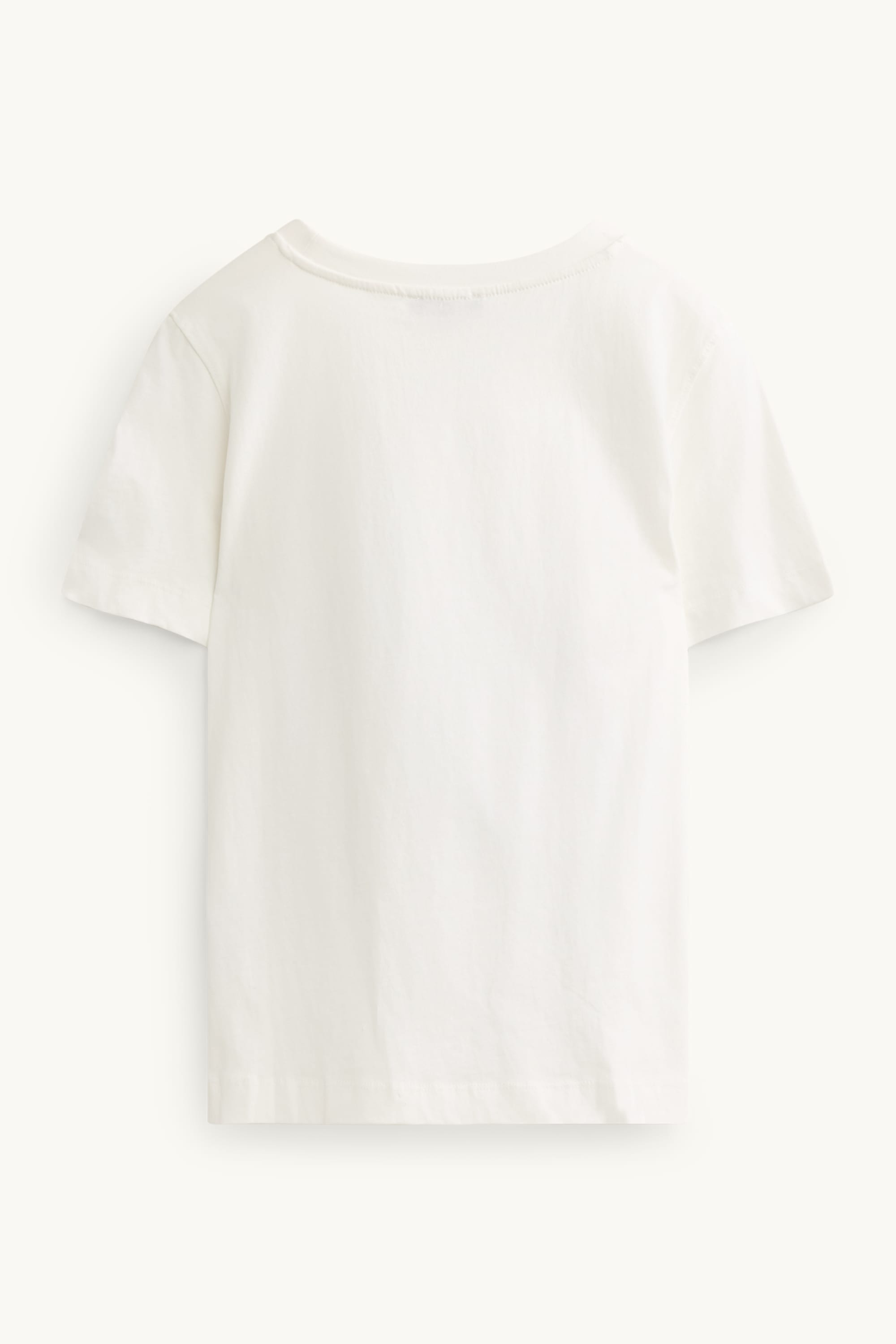 T-shirt - regular fit cremewhite