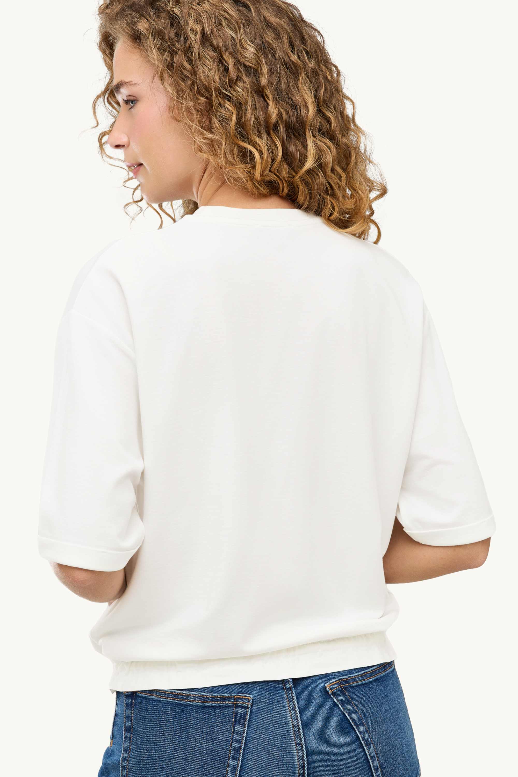 T-shirt - relaxed fit snow white