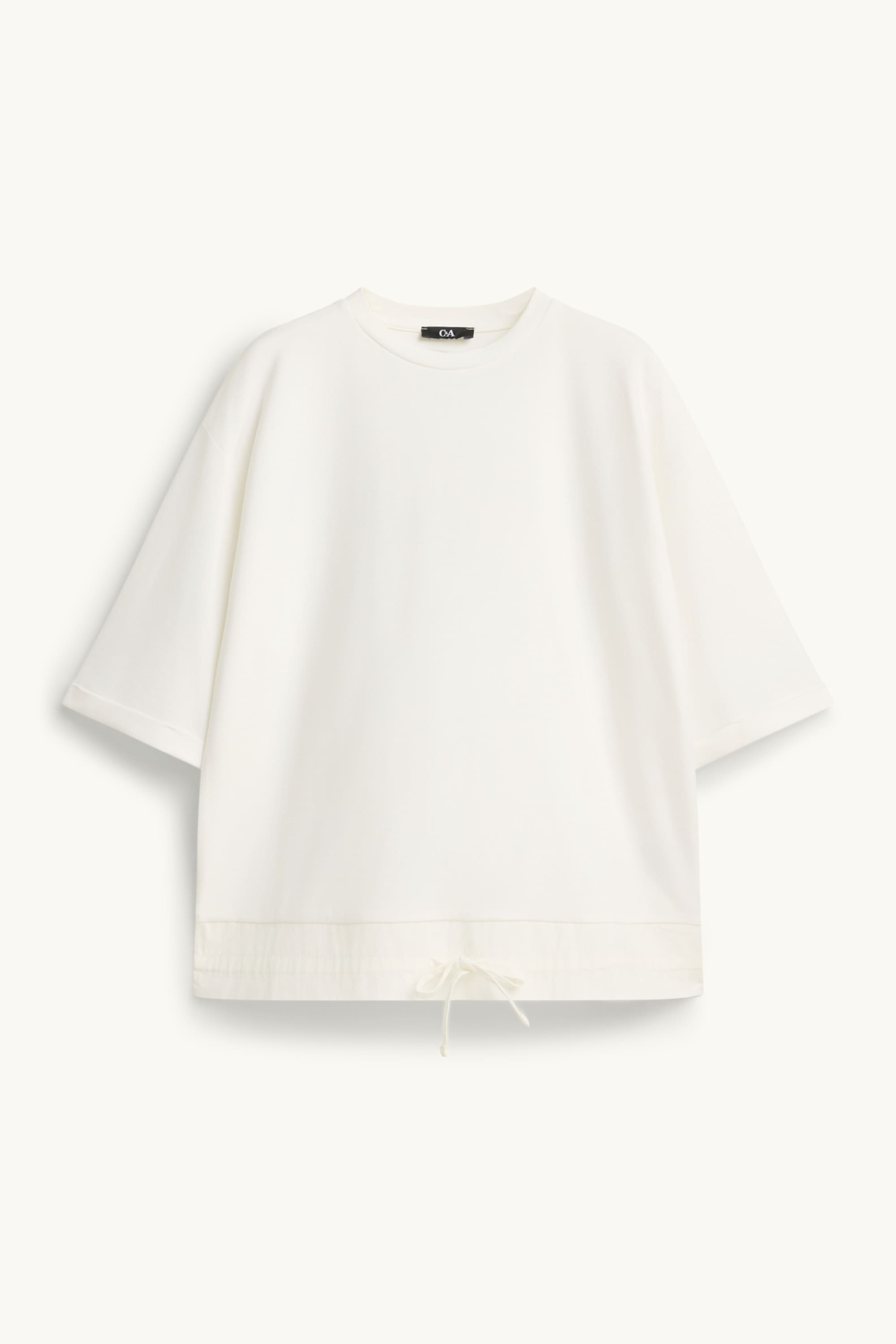 T-shirt - relaxed fit snow white
