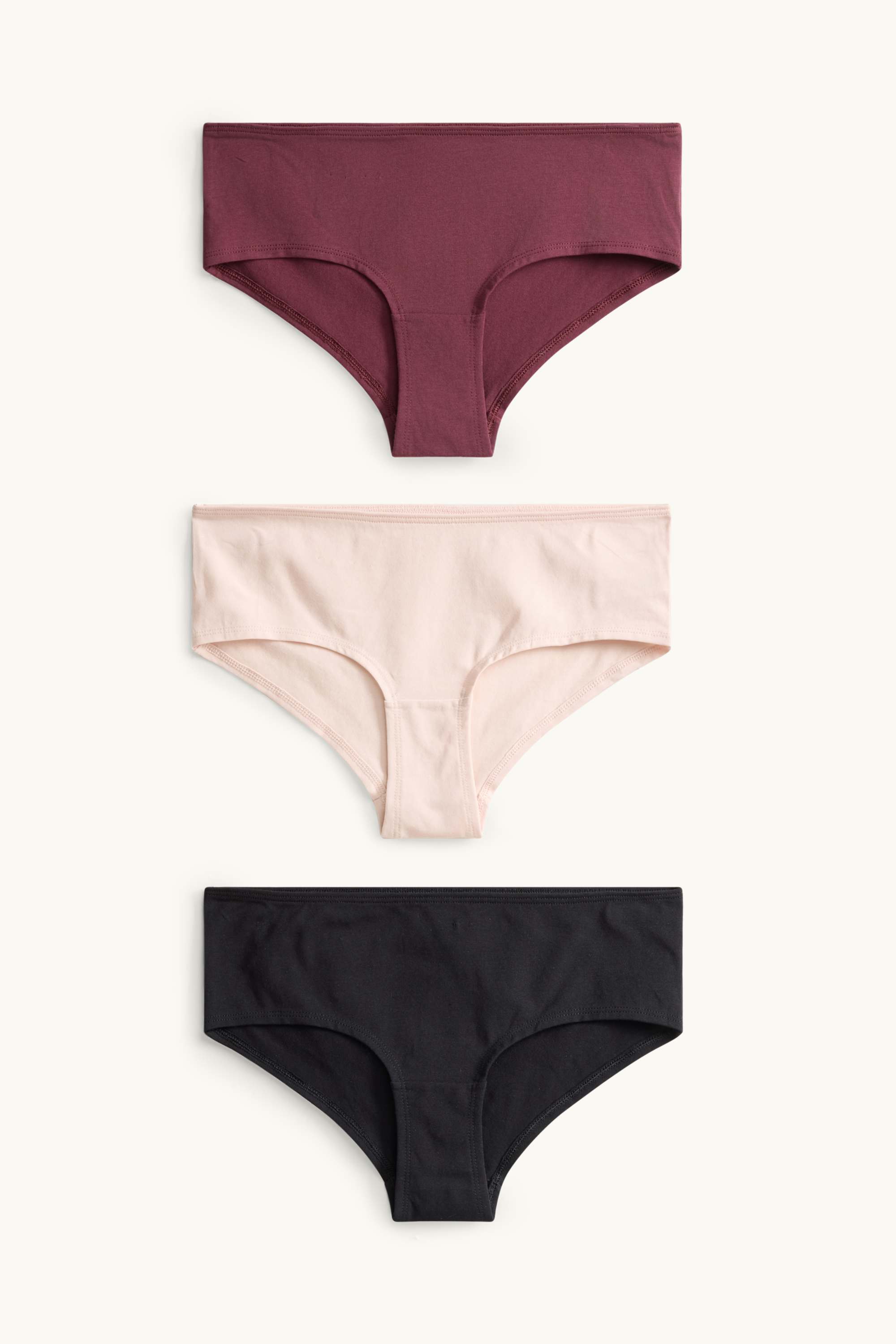 Multipack of 3 - hipsters rose