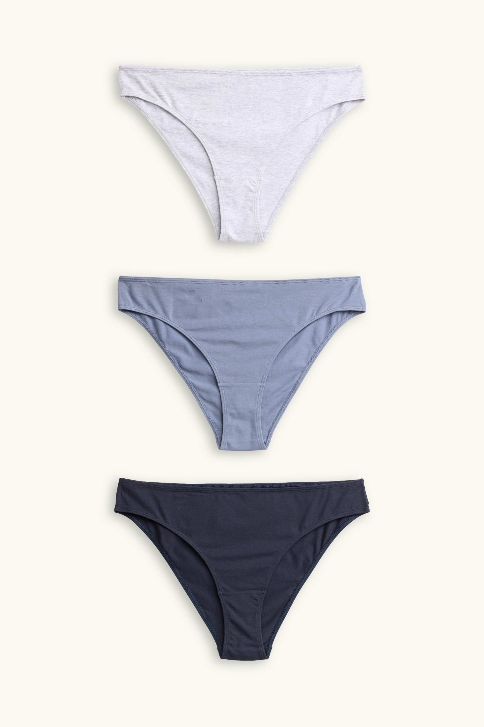 Multipack of 3 - knickers blue