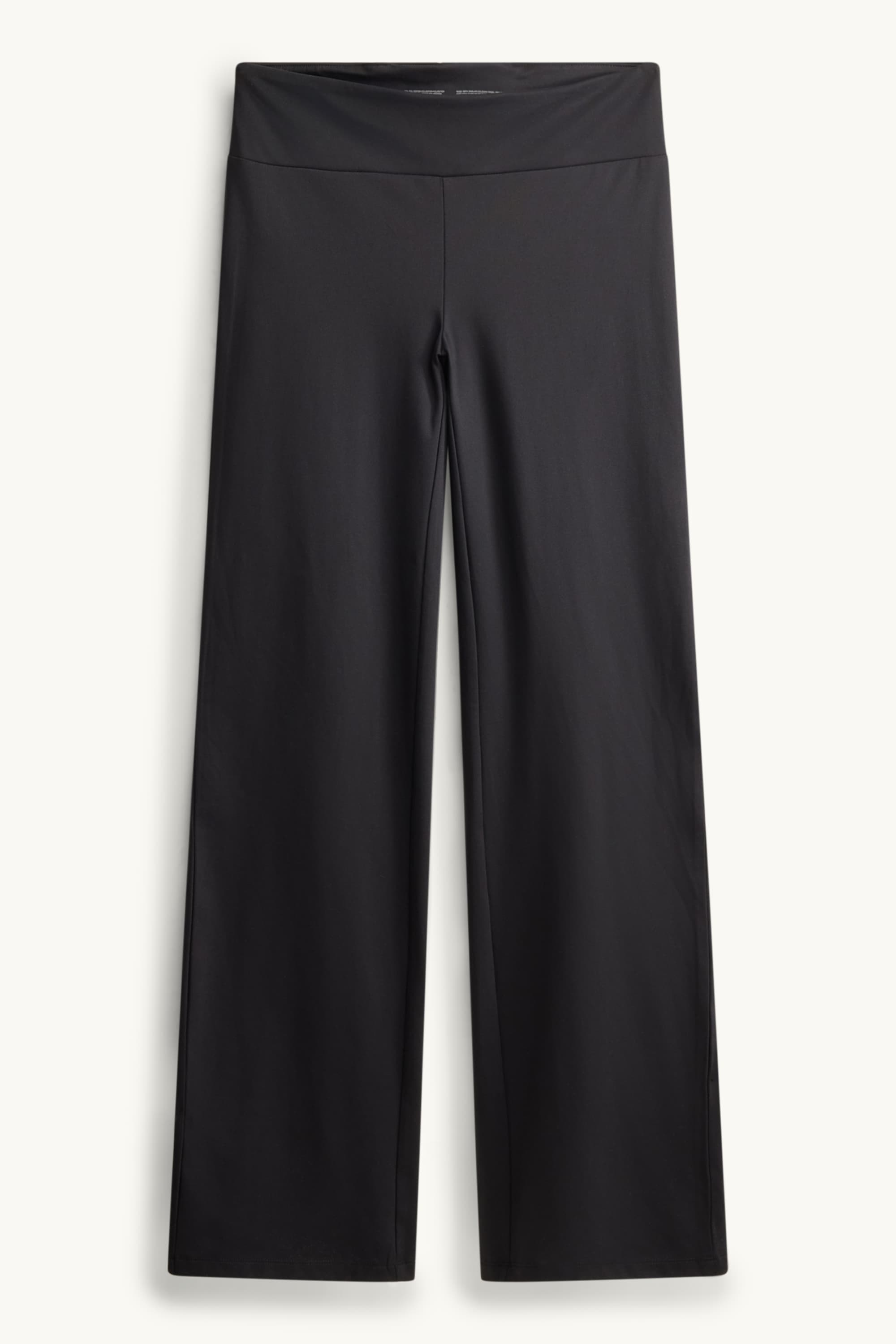 Straight active leggings - 4 Way Stretch - UV protection black