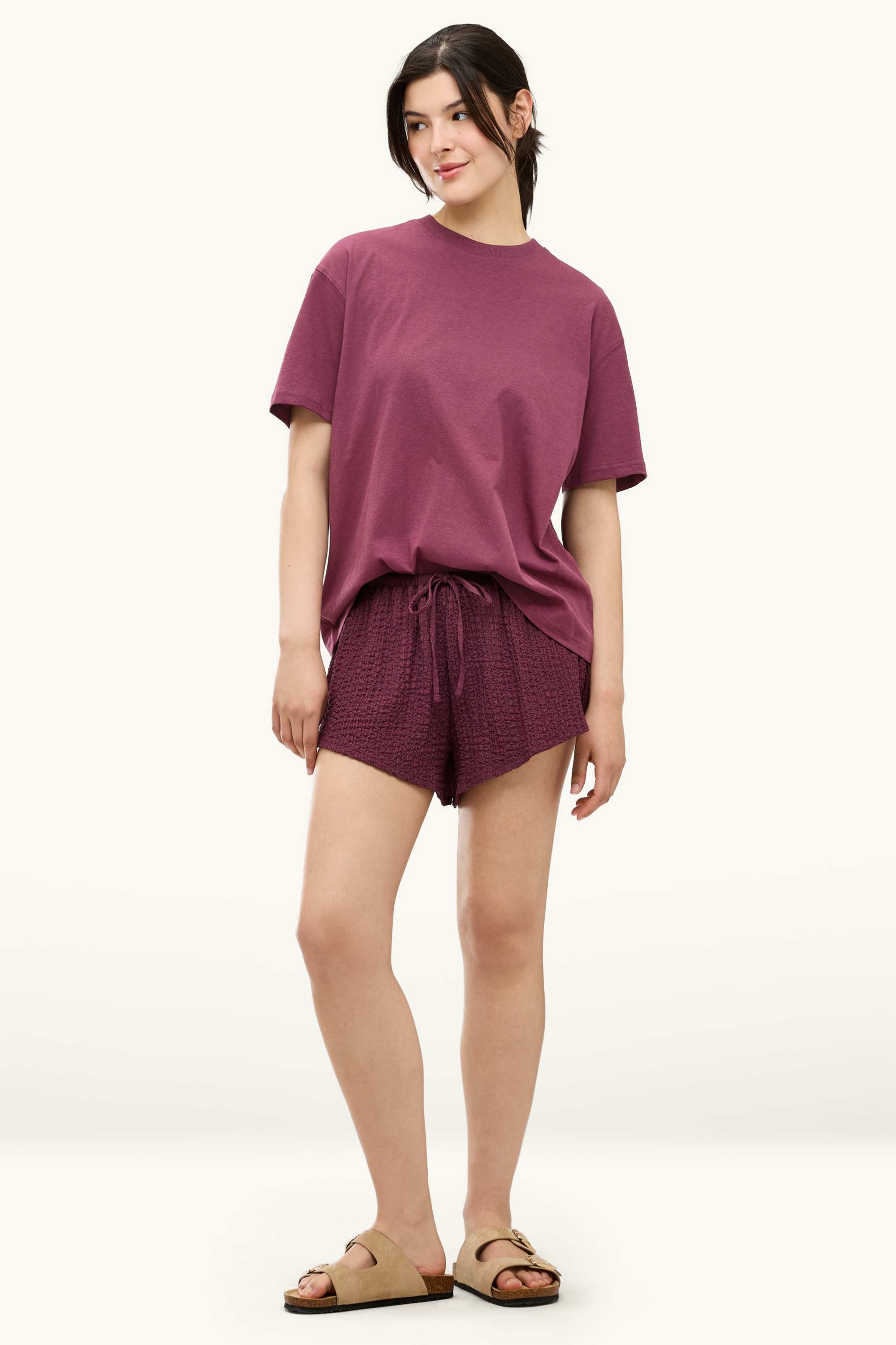 T-shirt - oversized red
