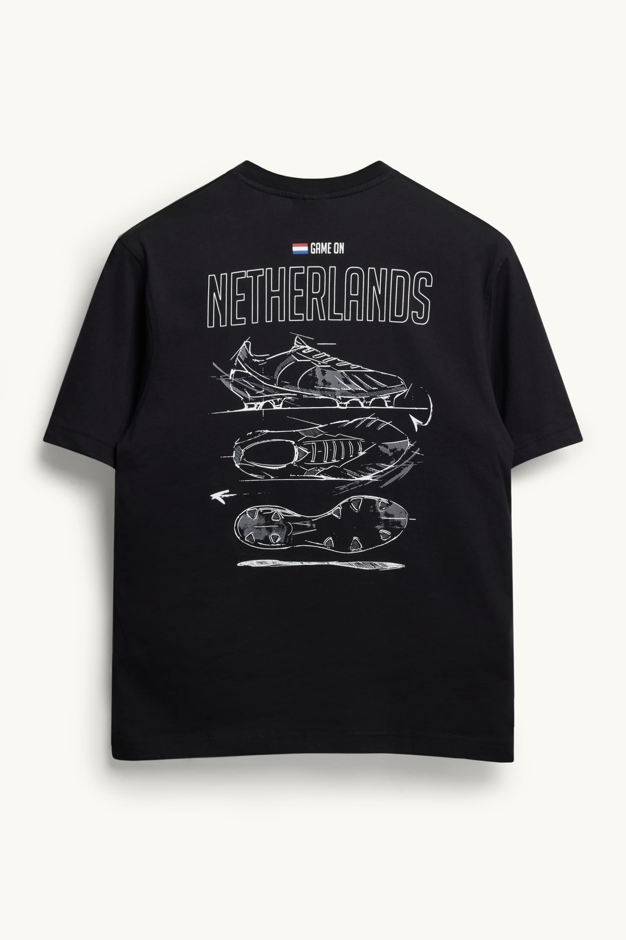 T-shirt - Netherlands - relaxed fit black