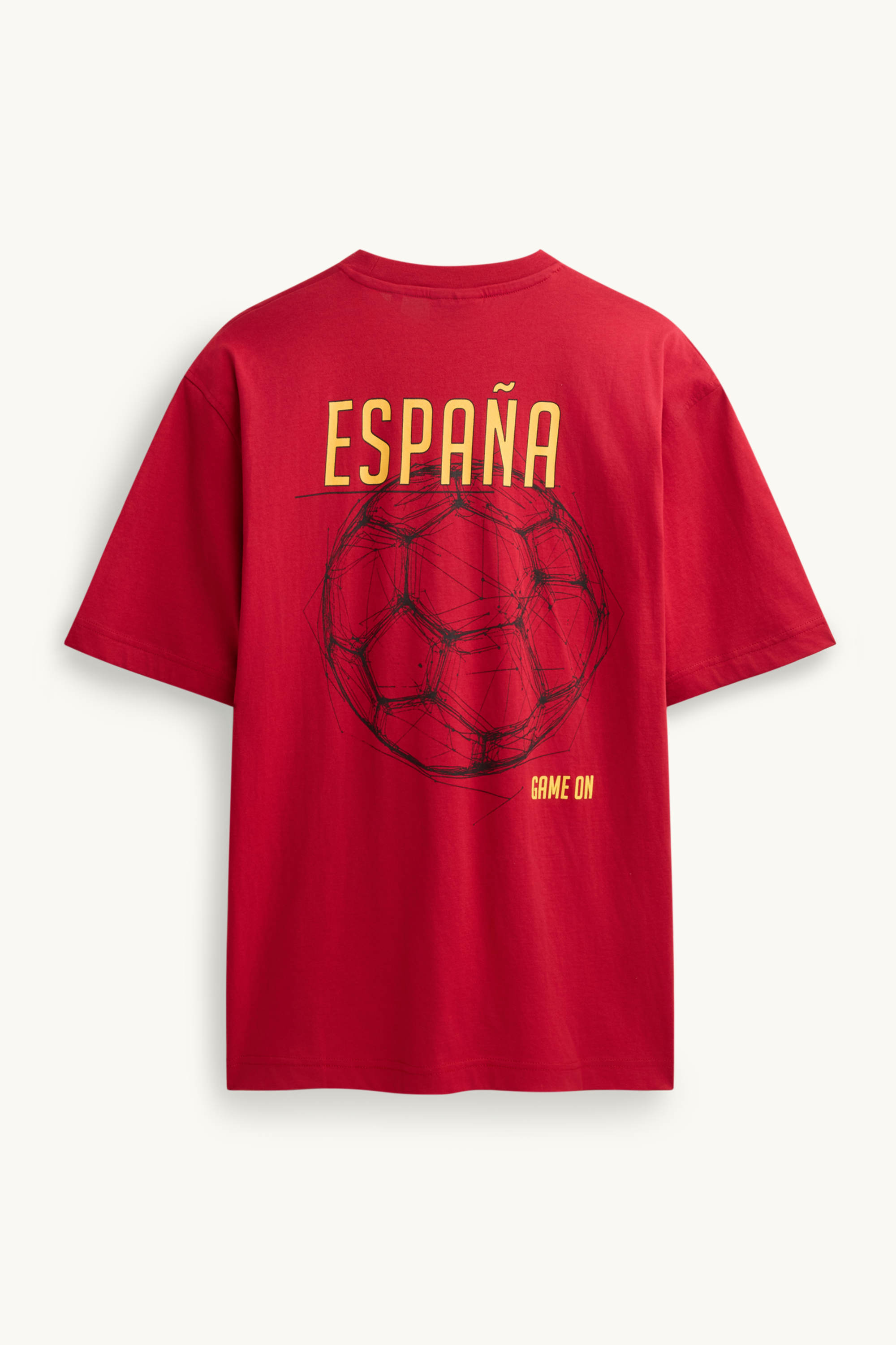 T-shirt - Spain - relaxed fit red