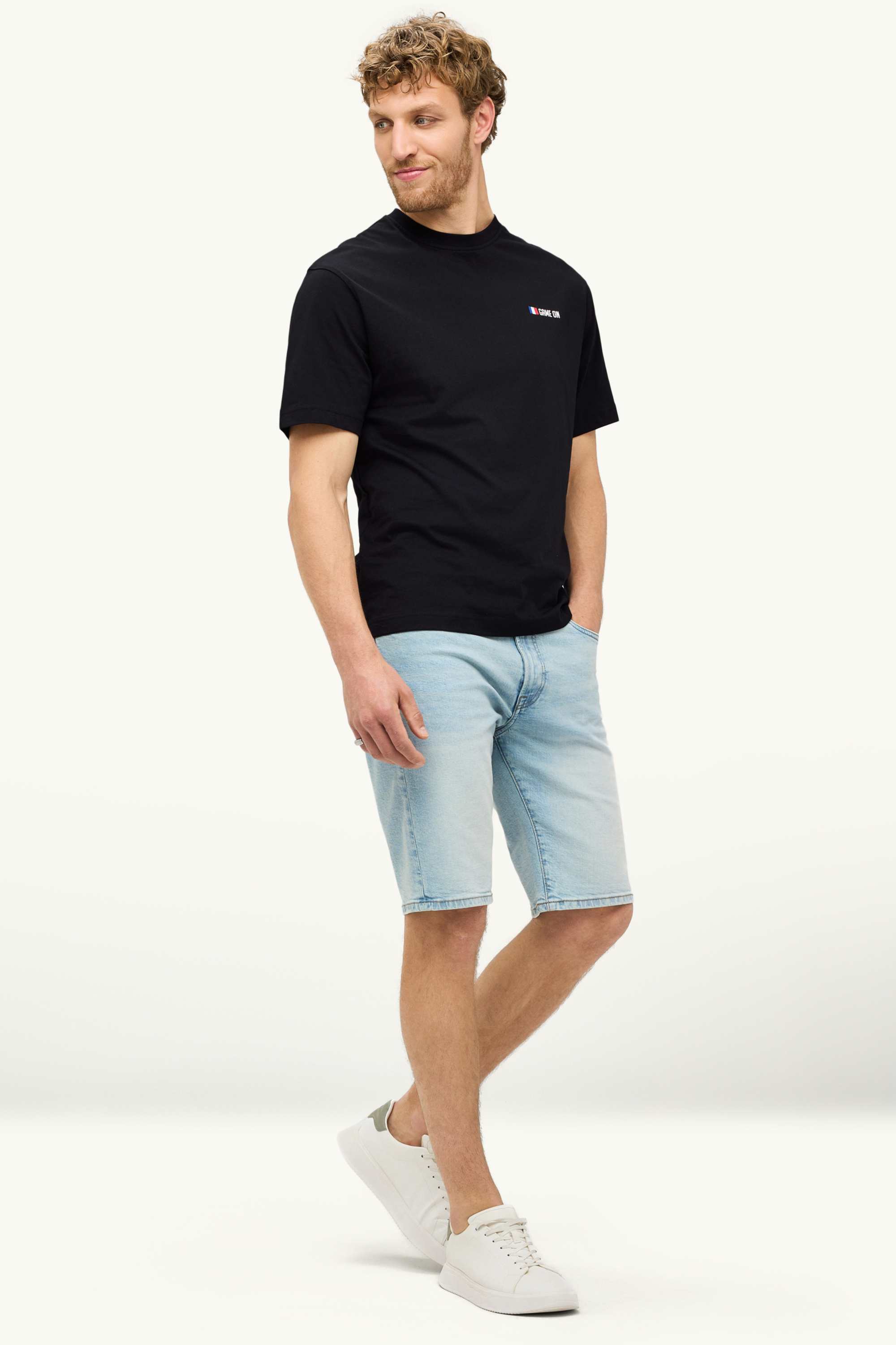 T-shirt - France - relaxed fit black
