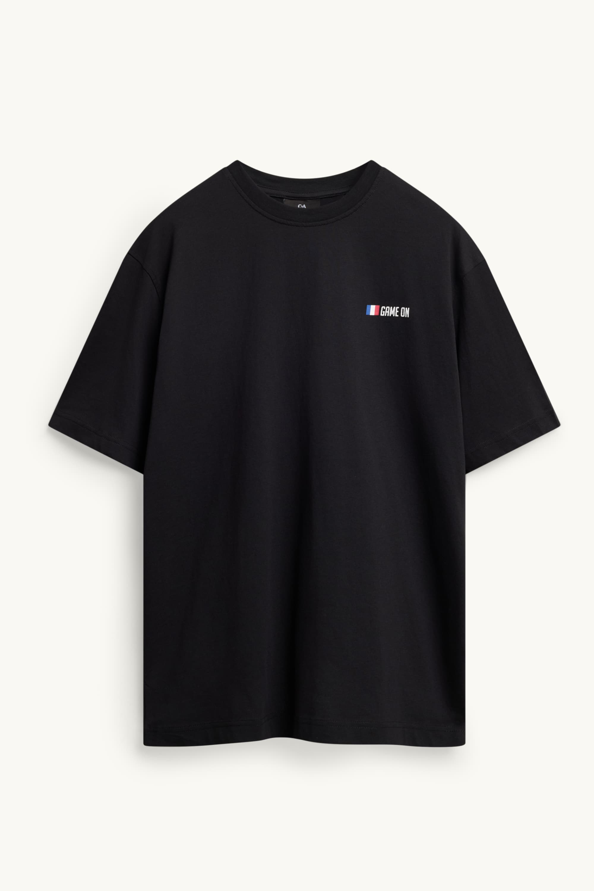 T-shirt - France - relaxed fit black