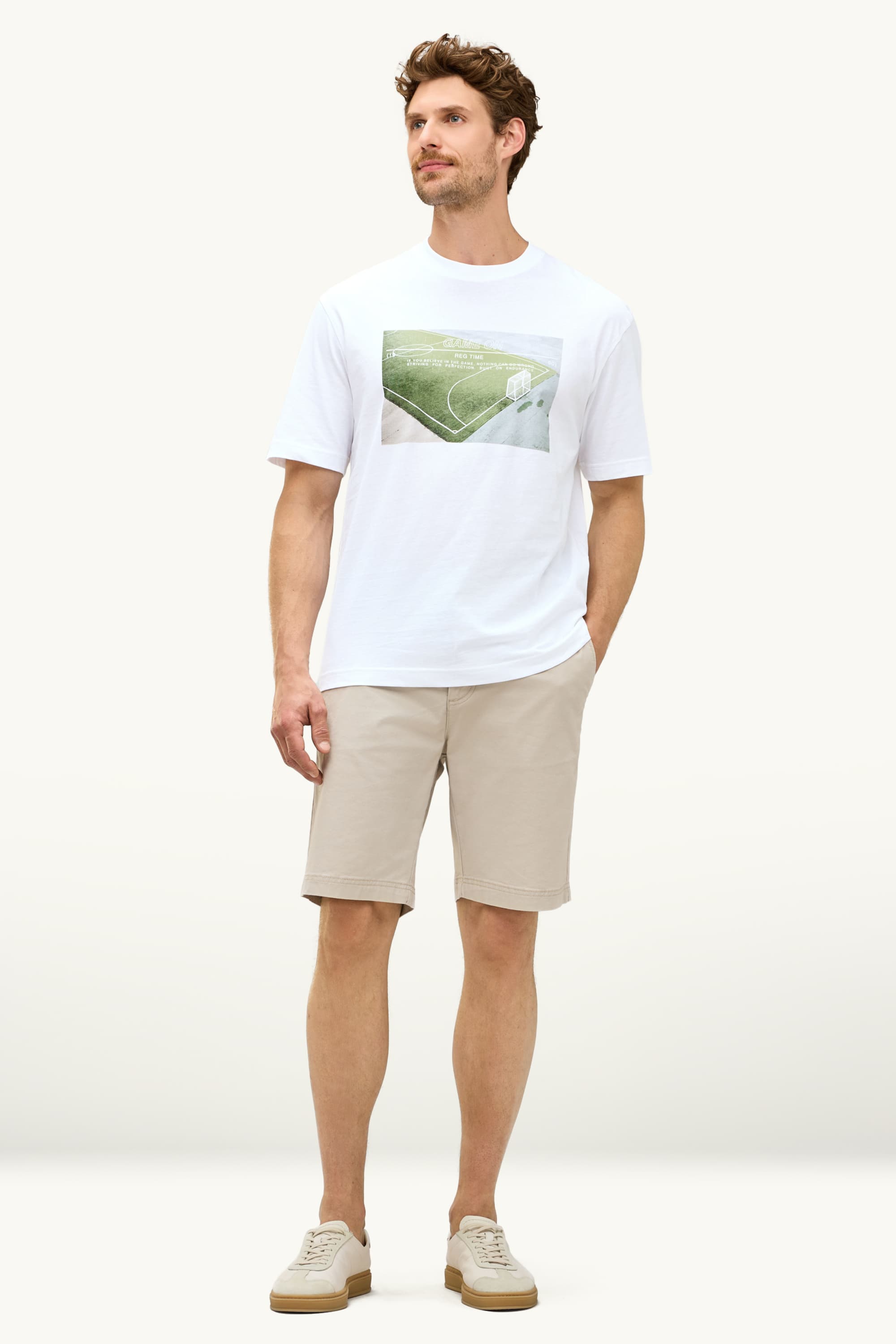 T-shirt - relaxed fit white