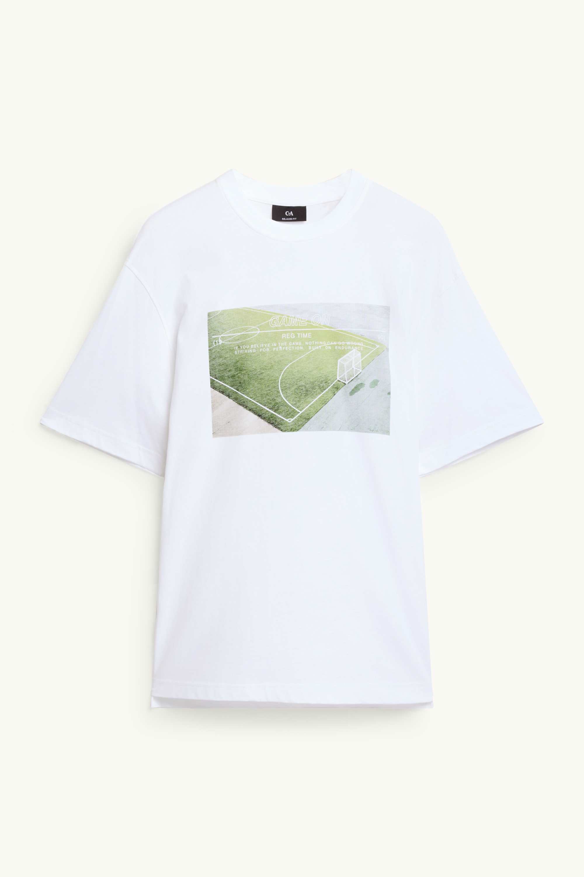 T-shirt - relaxed fit white