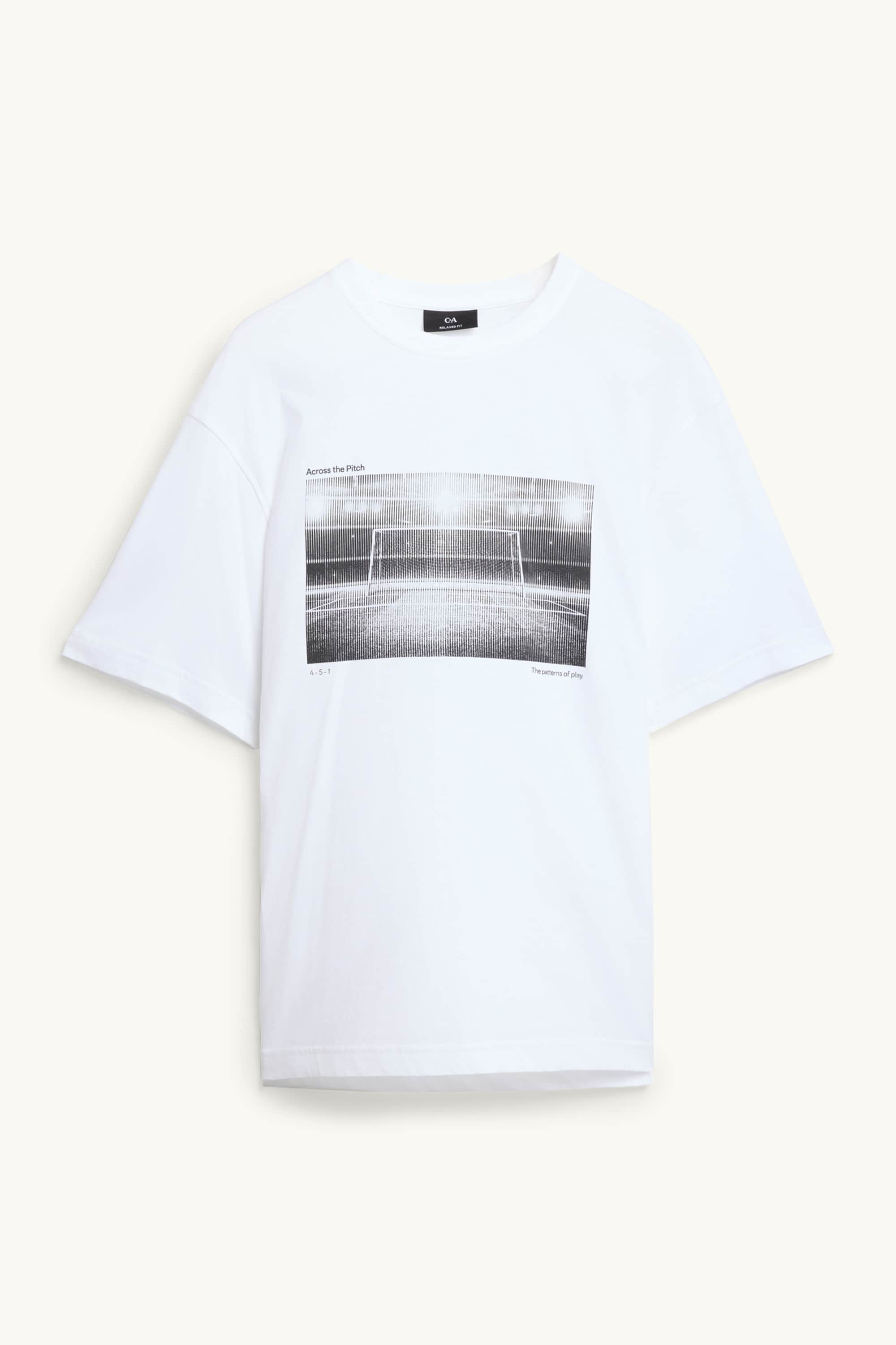 T-shirt - relaxed fit white