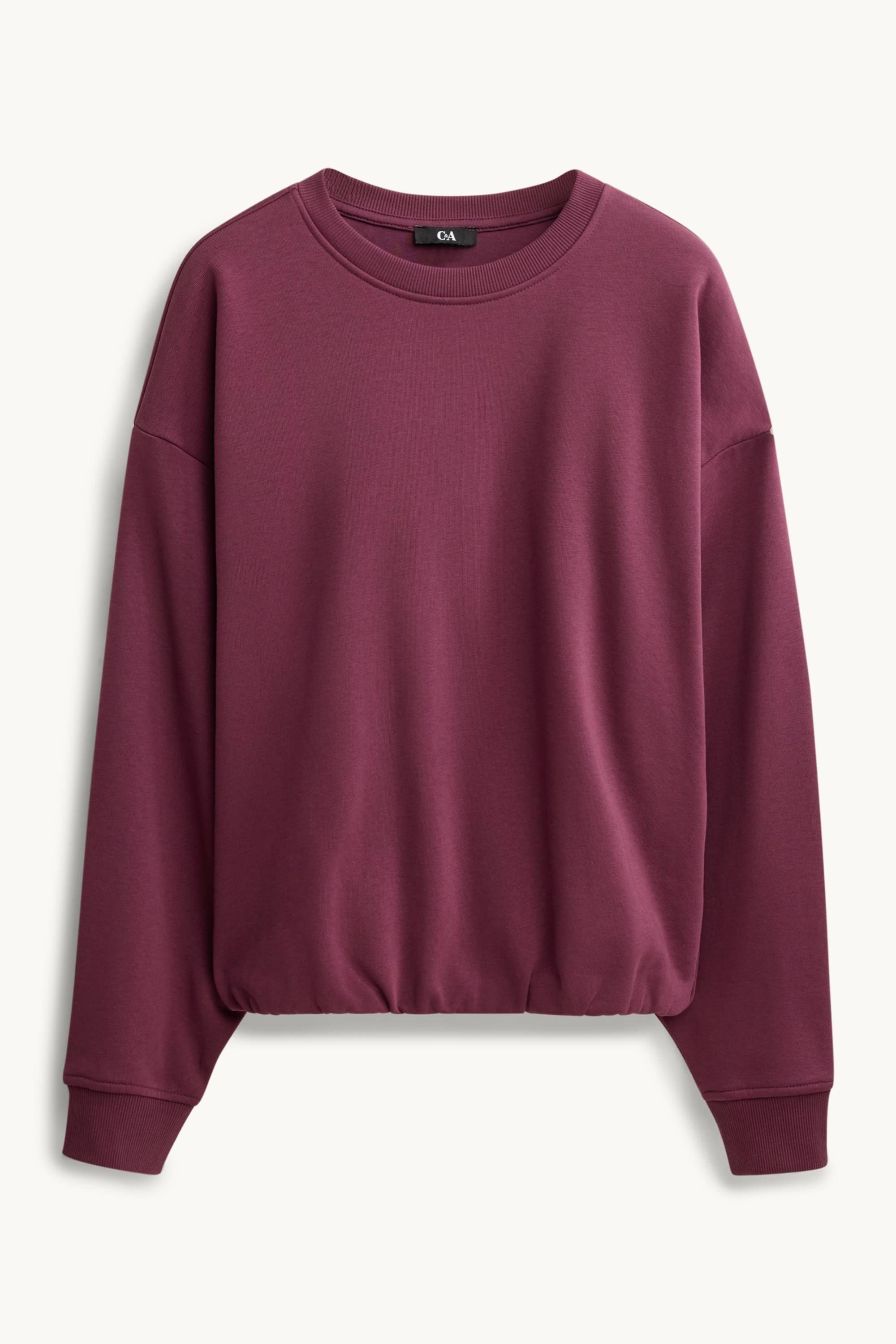 Sweatshirt bordeaux
