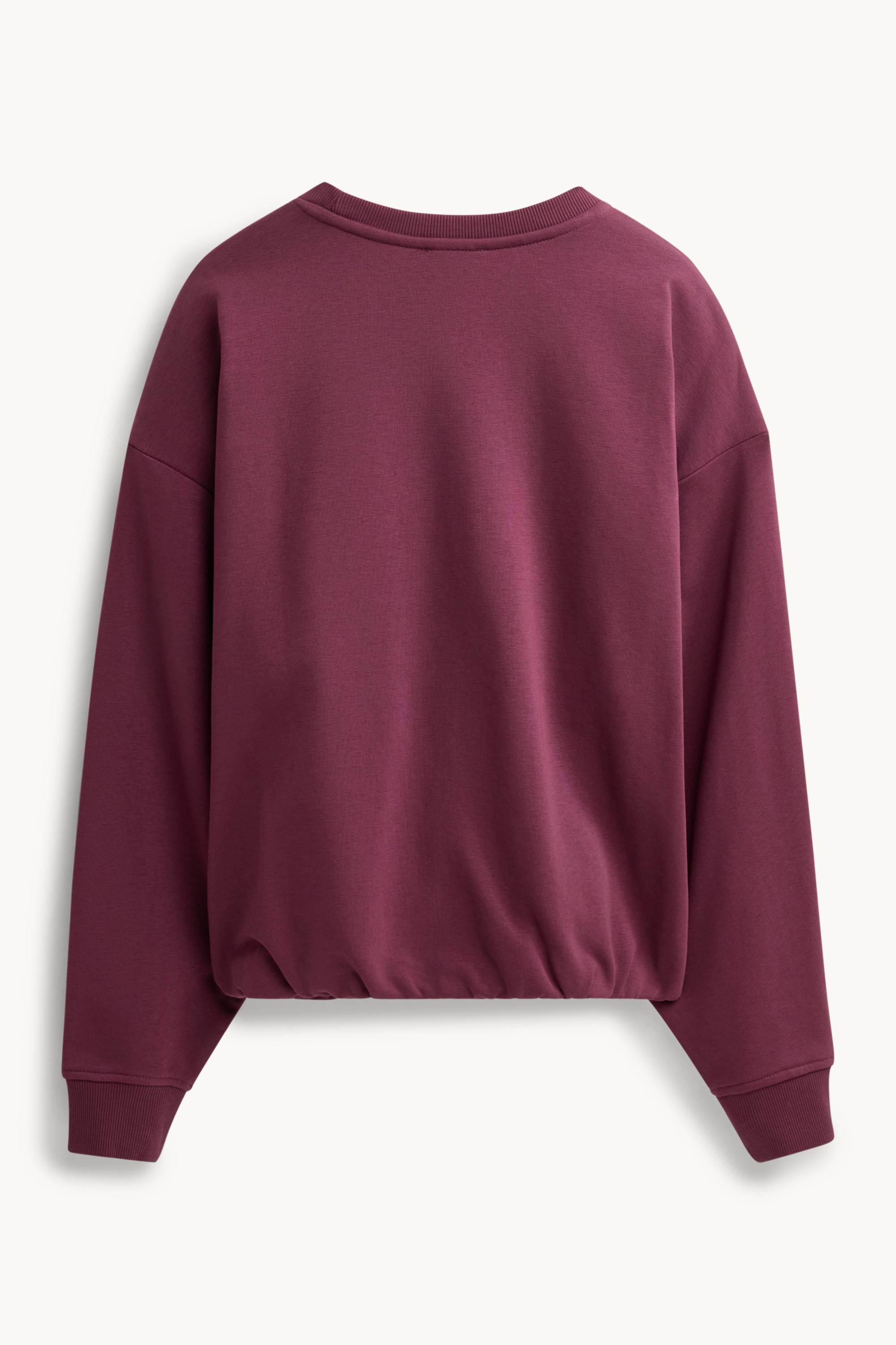 Sweatshirt bordeaux