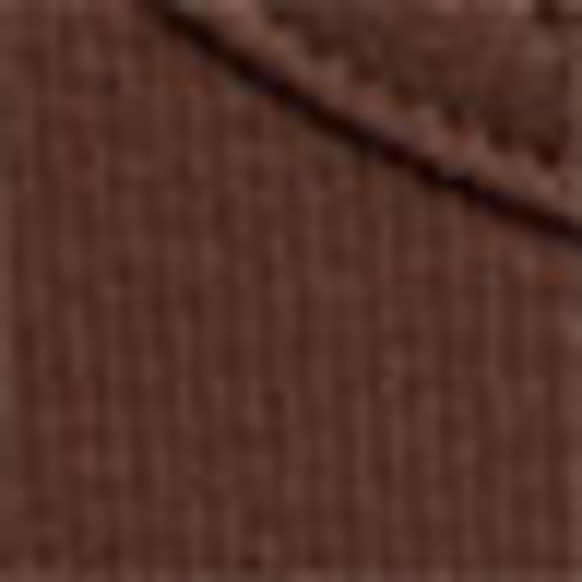 T-shirt - slim fit - ribbed brown