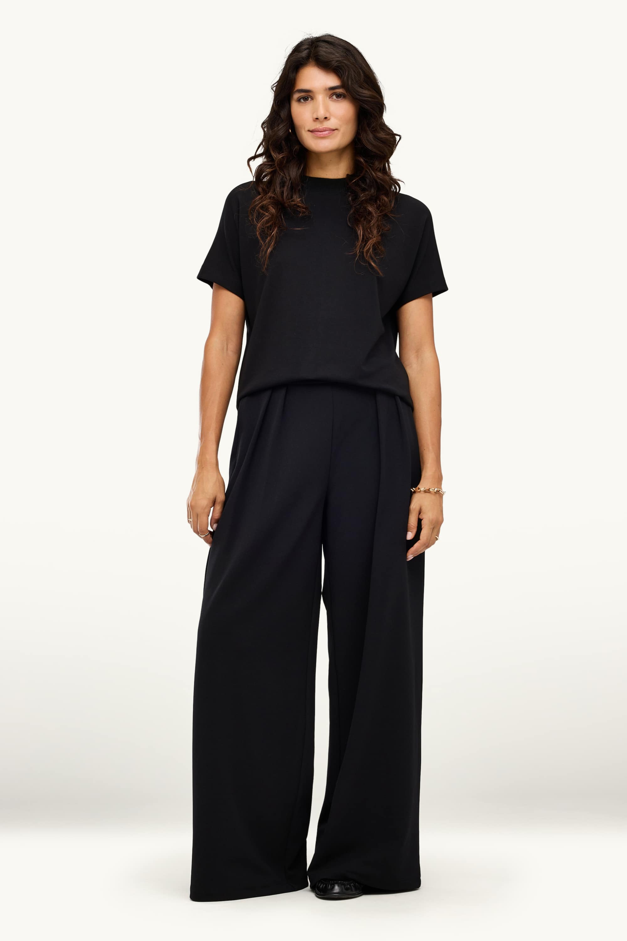 T-shirt - regular fit black