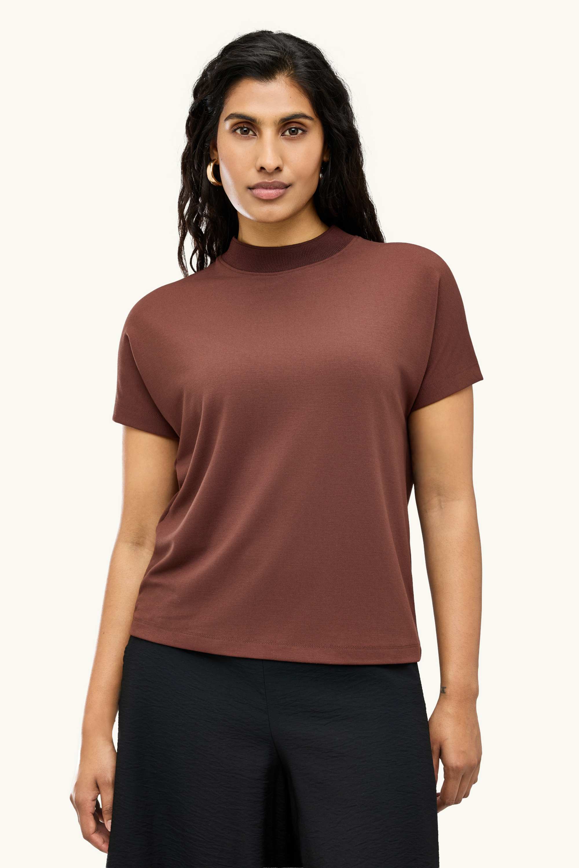 T-shirt - regular fit brown