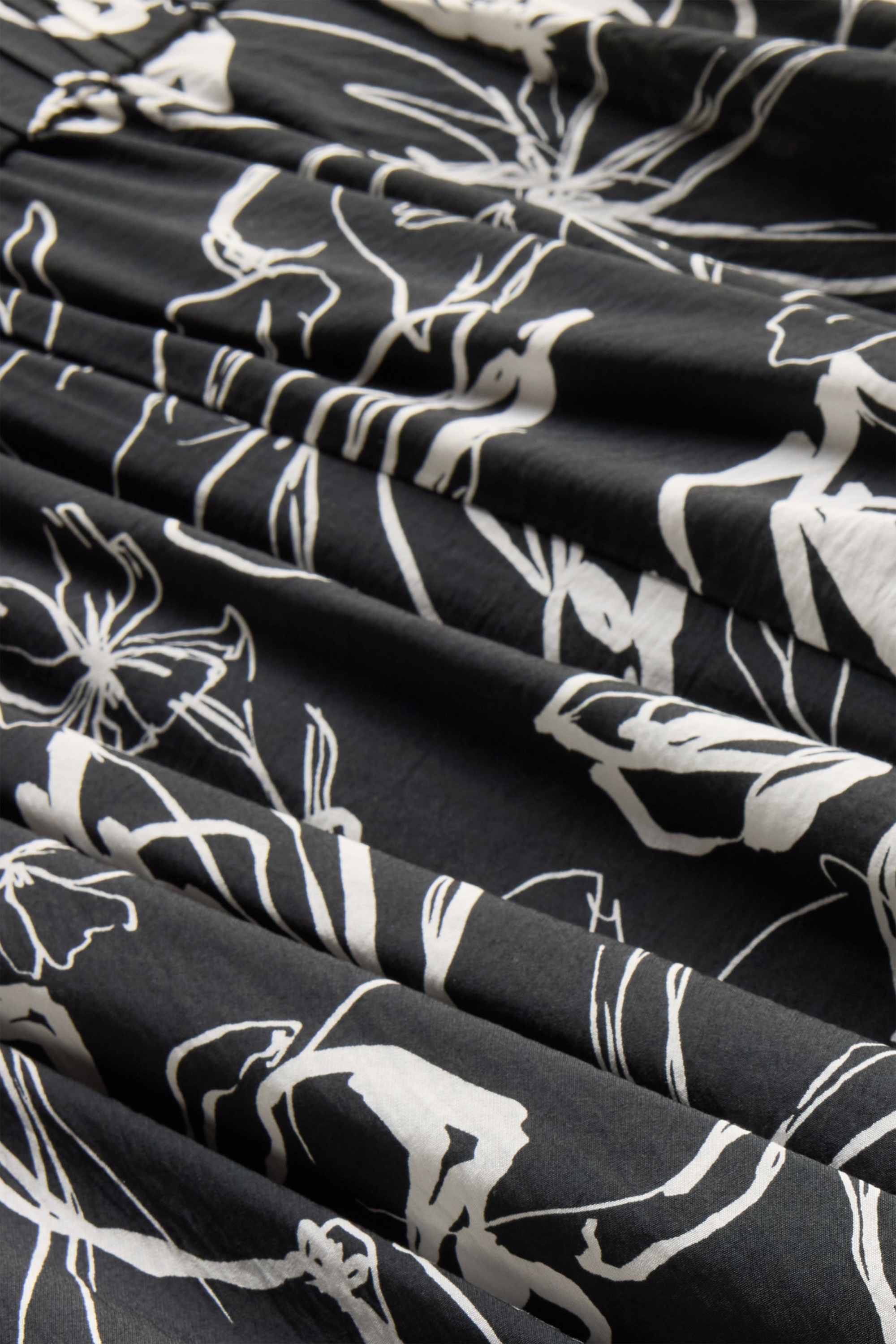 Skirt - floral black