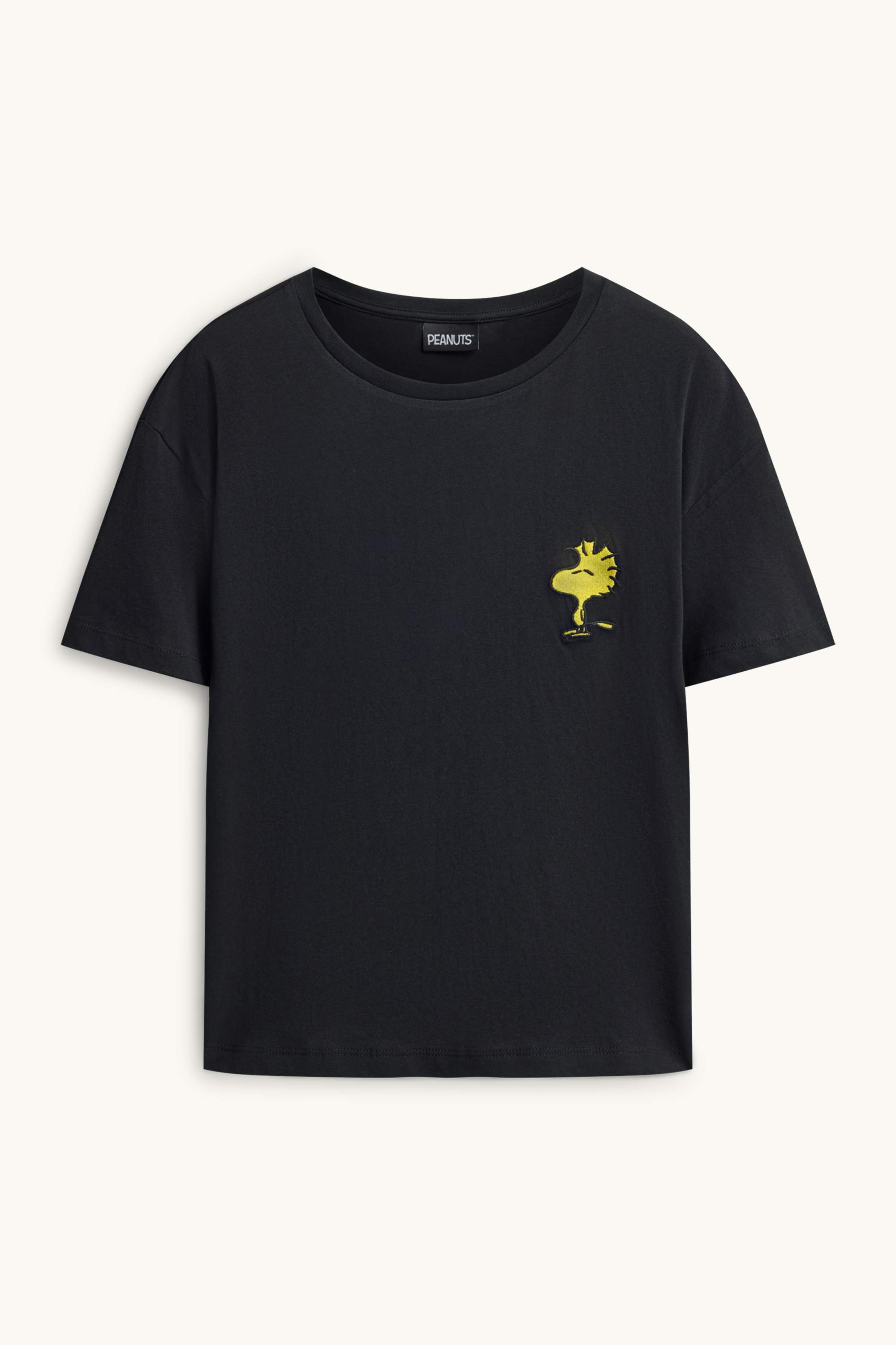 T-shirt - regular fit - Peanuts black