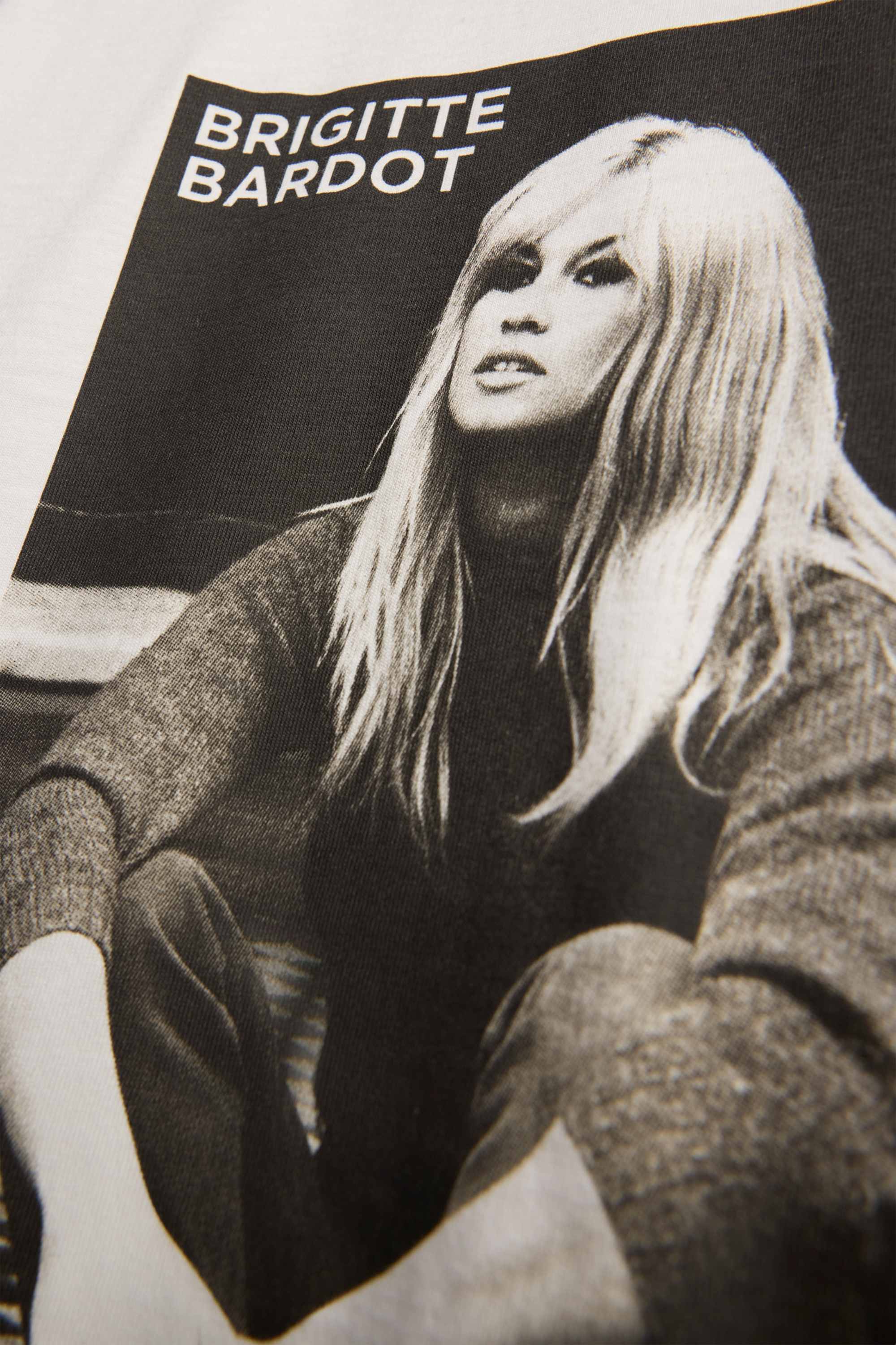 T-shirt - regular fit - Brigitte Bardot white