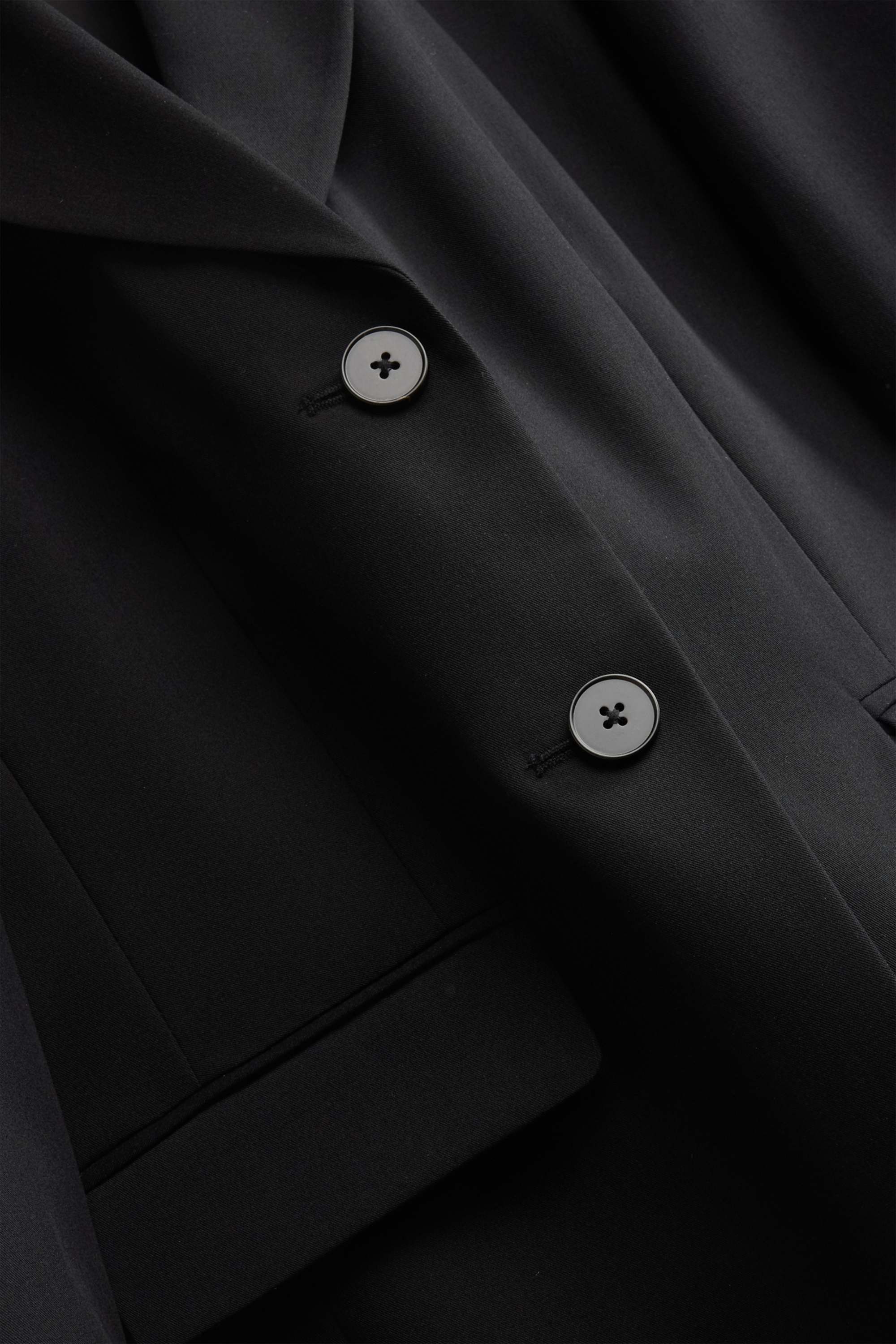 Business blazer - fitted black
