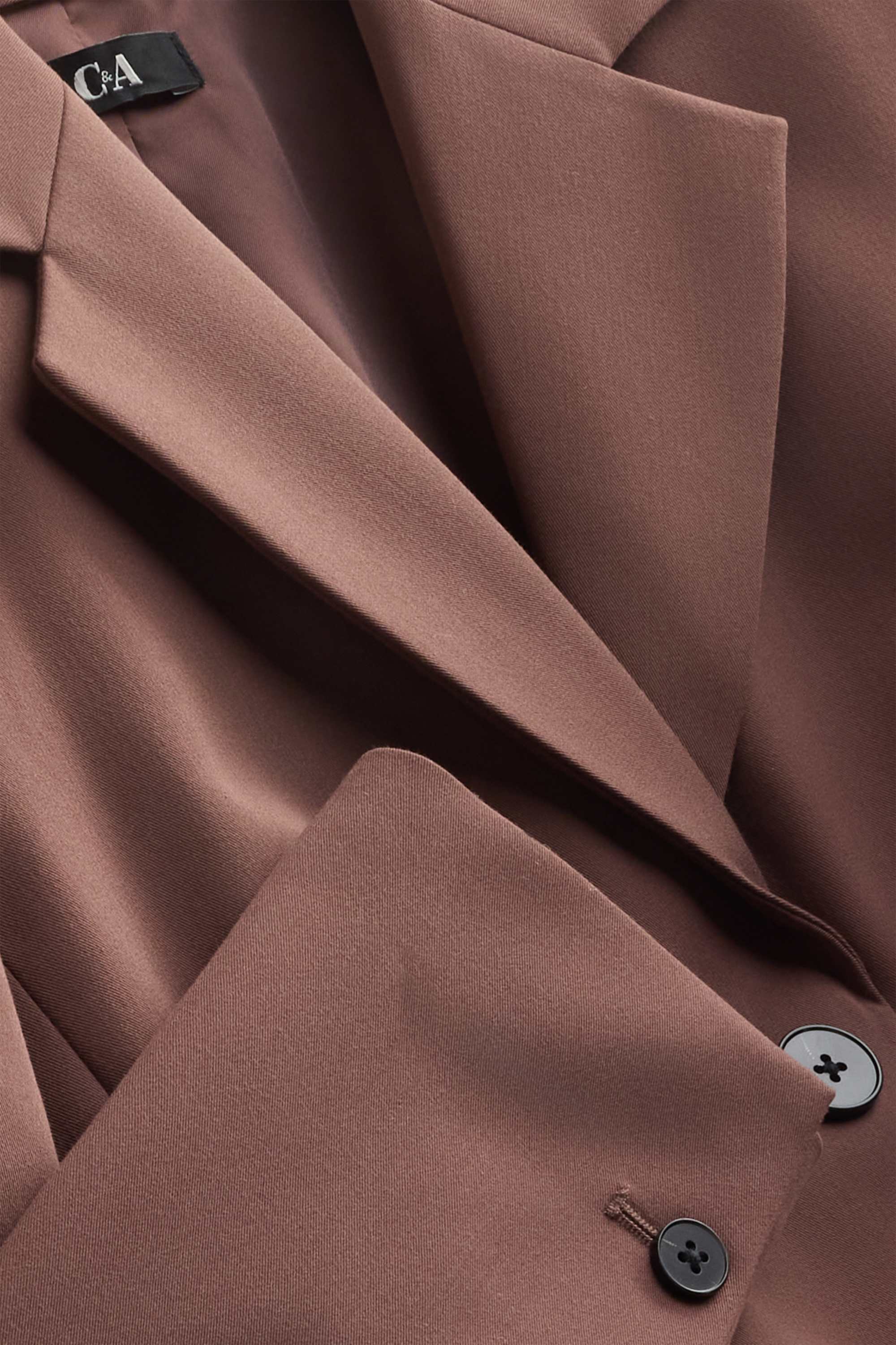 Business blazer - fitted brown