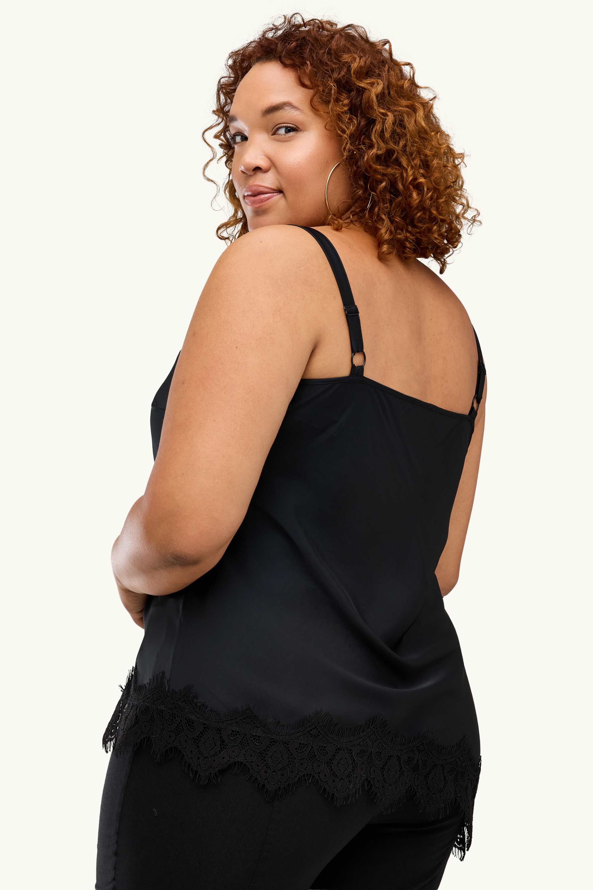 Blouse top black