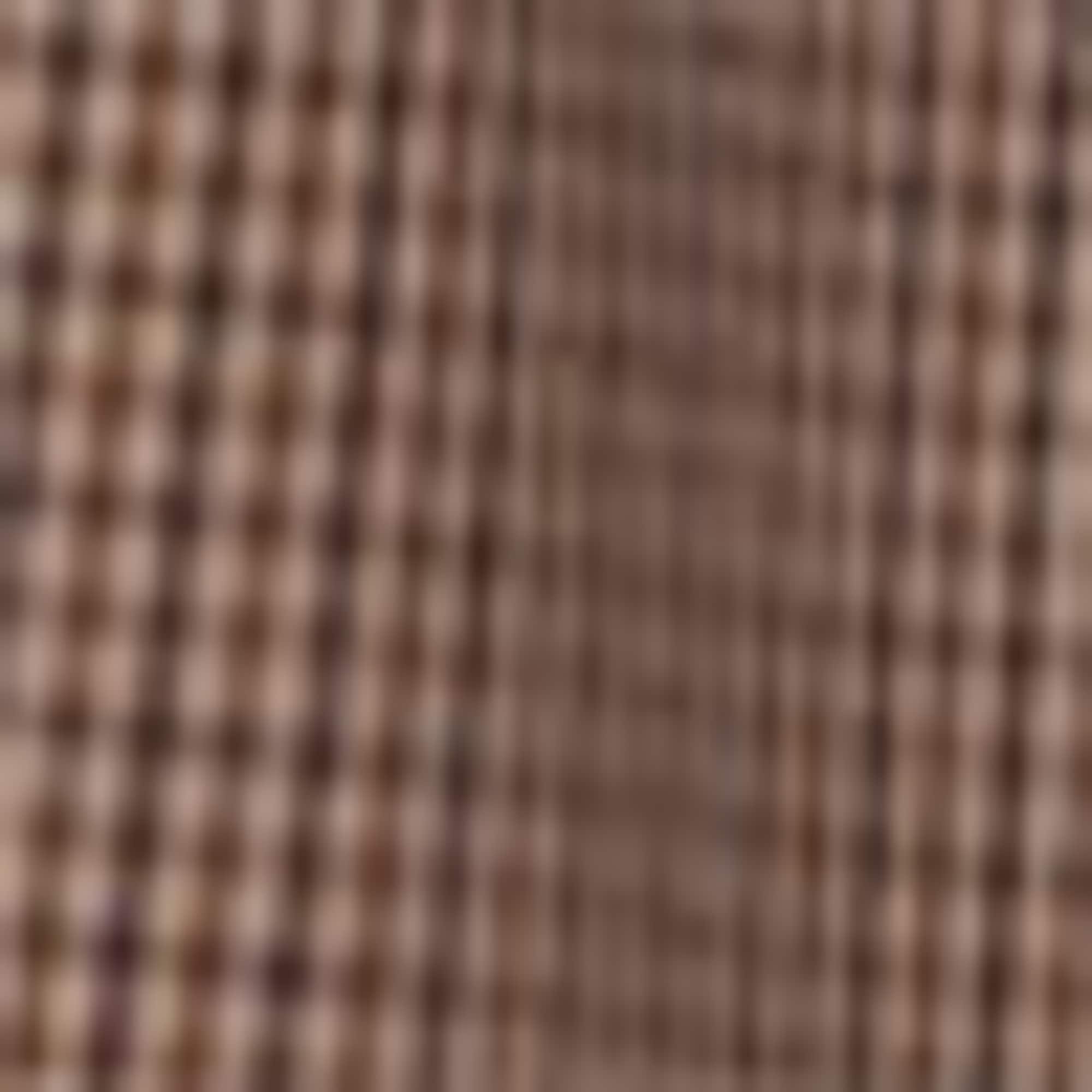 Business trousers - mid-rise waist - regular fit - check beige / brown