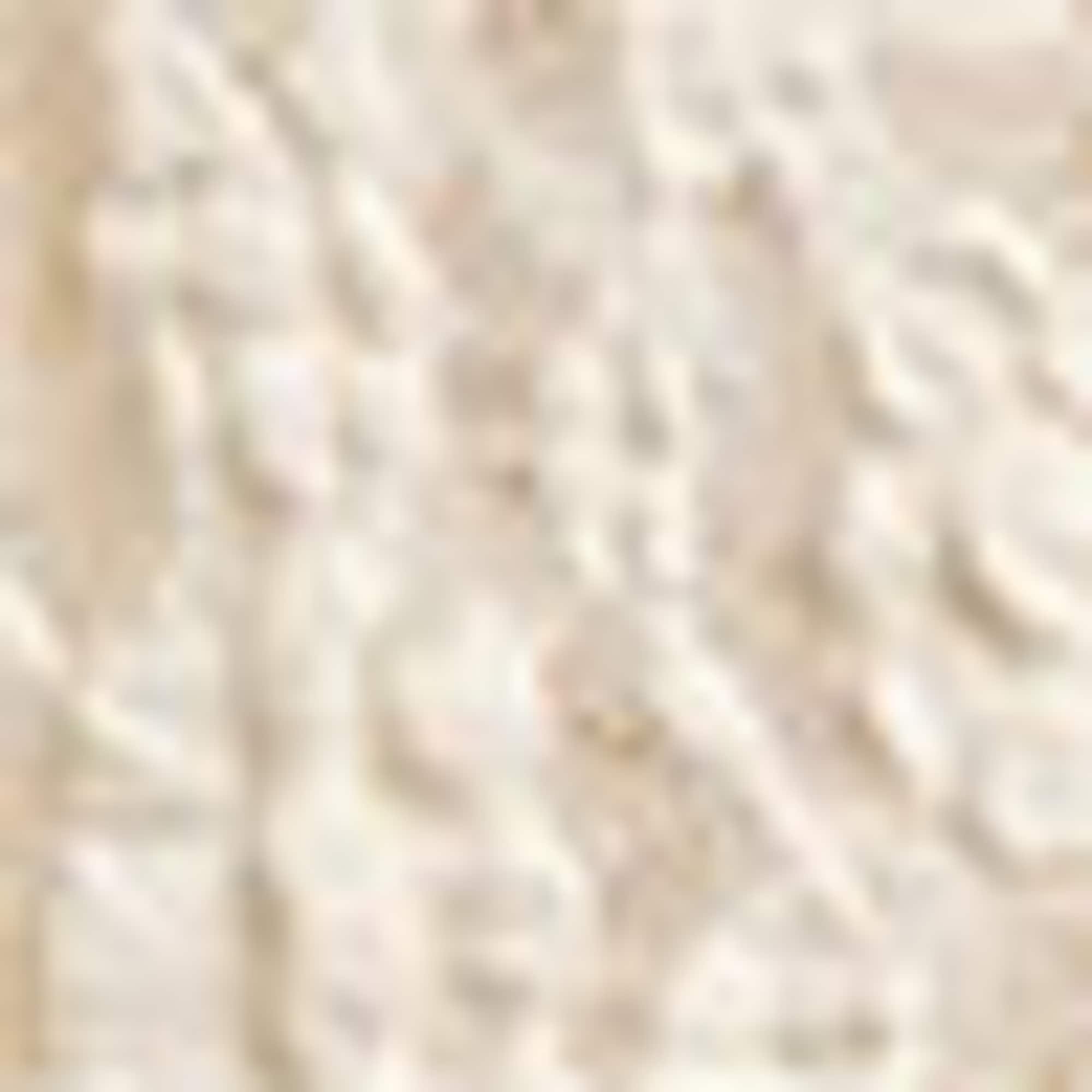 Skirt with slit - textured creme