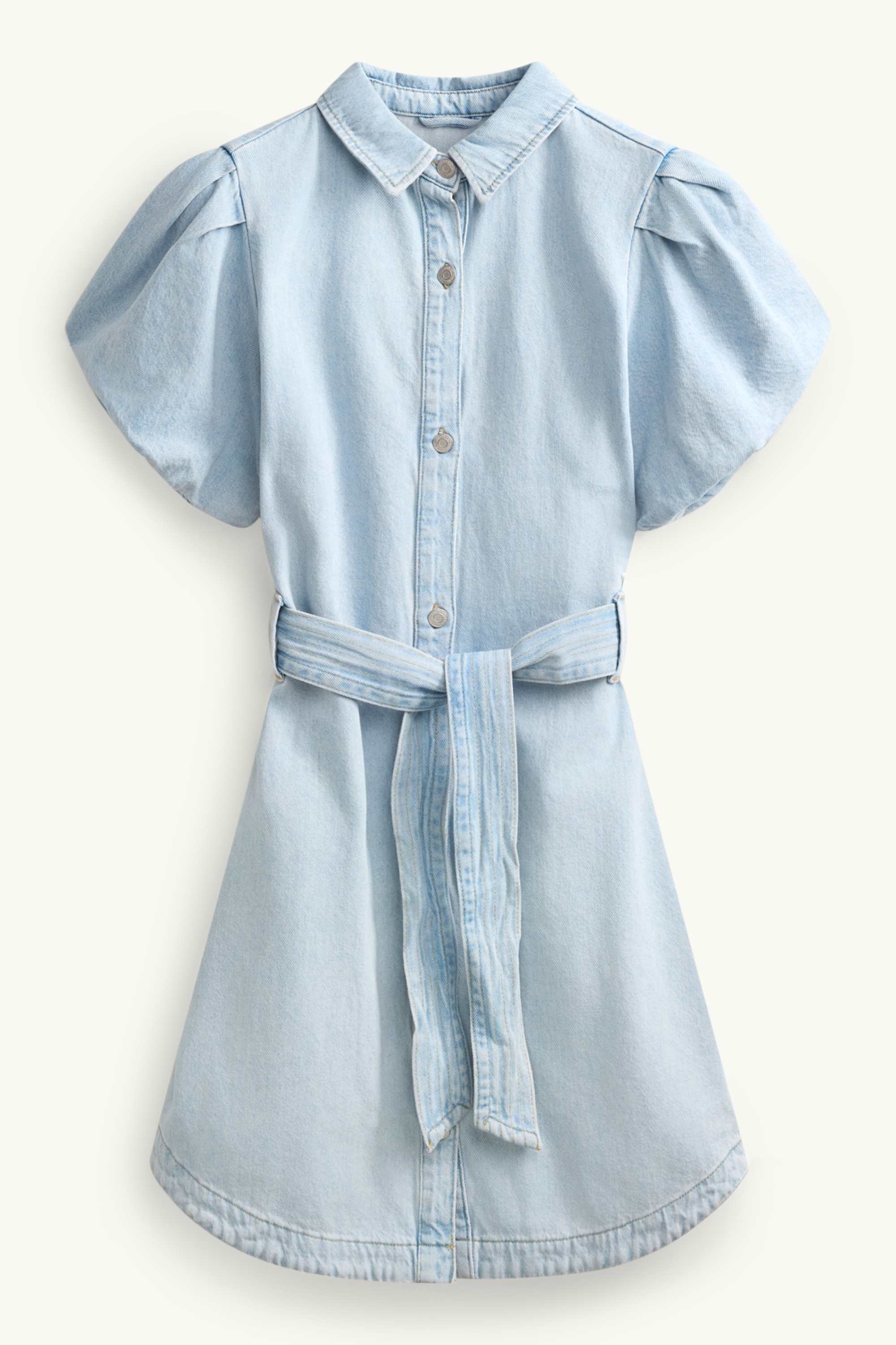 Denim dress denim-light blue