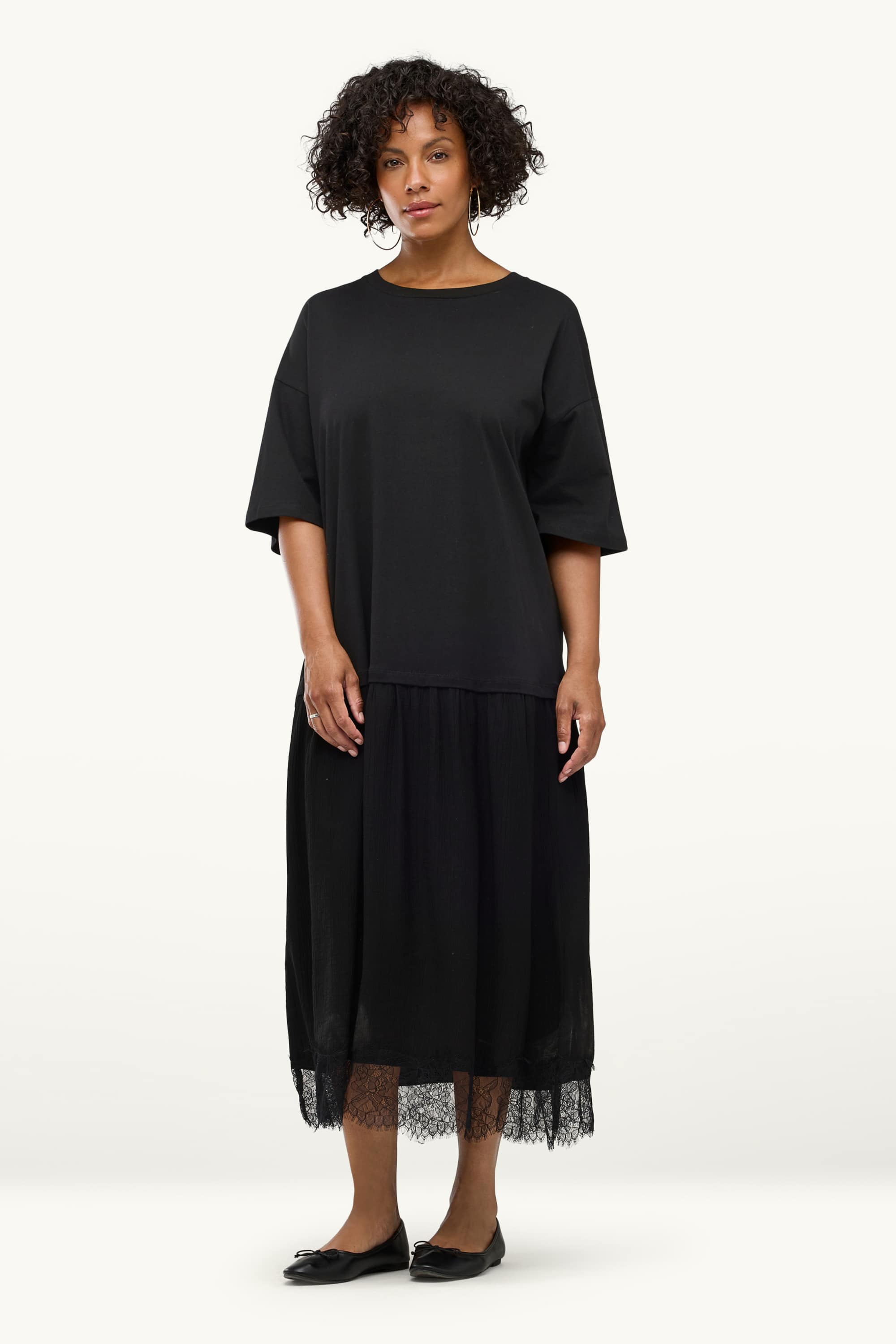 Dress - straight fit black