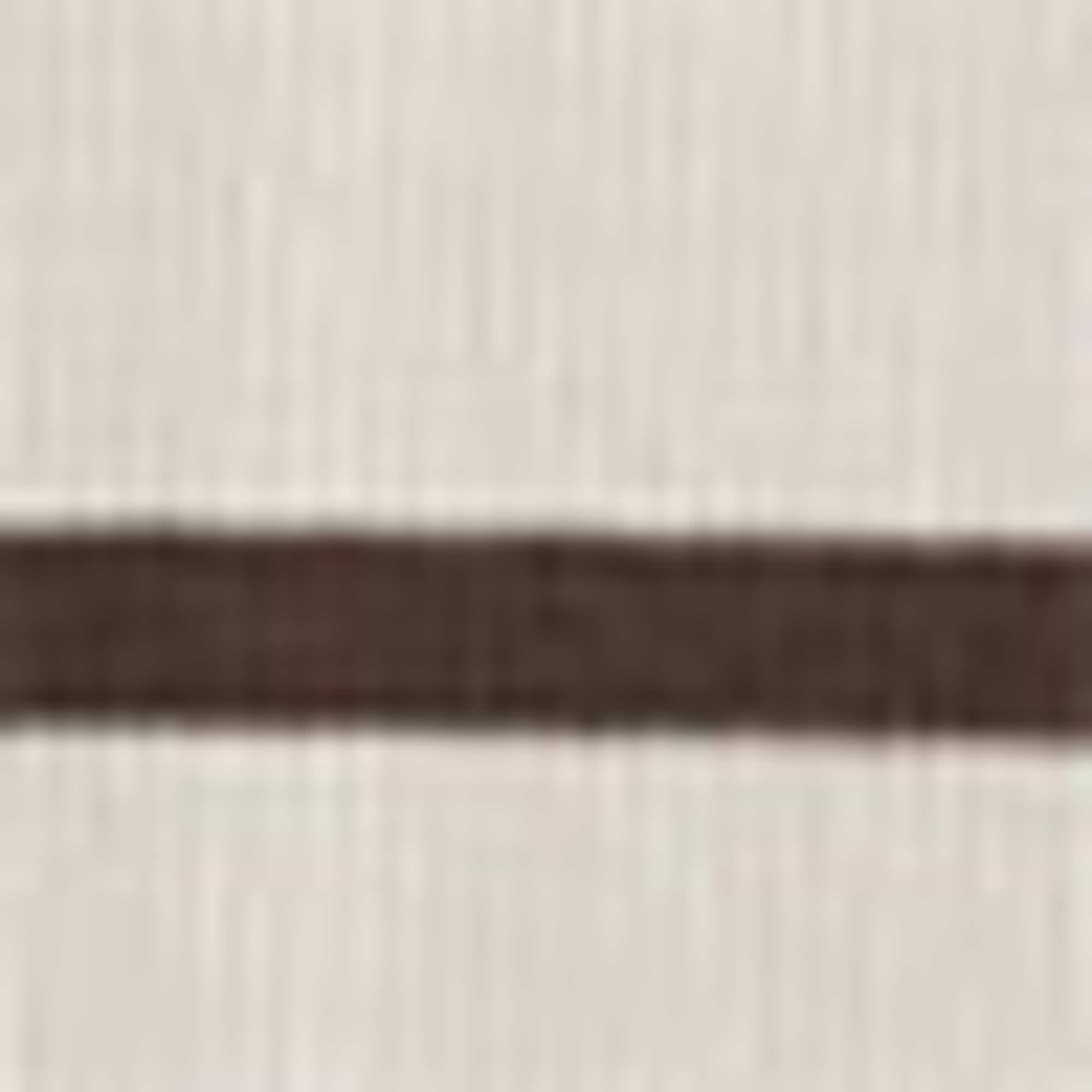 Knitted trousers - mid-rise waist - wide leg - striped brown / cremewhite