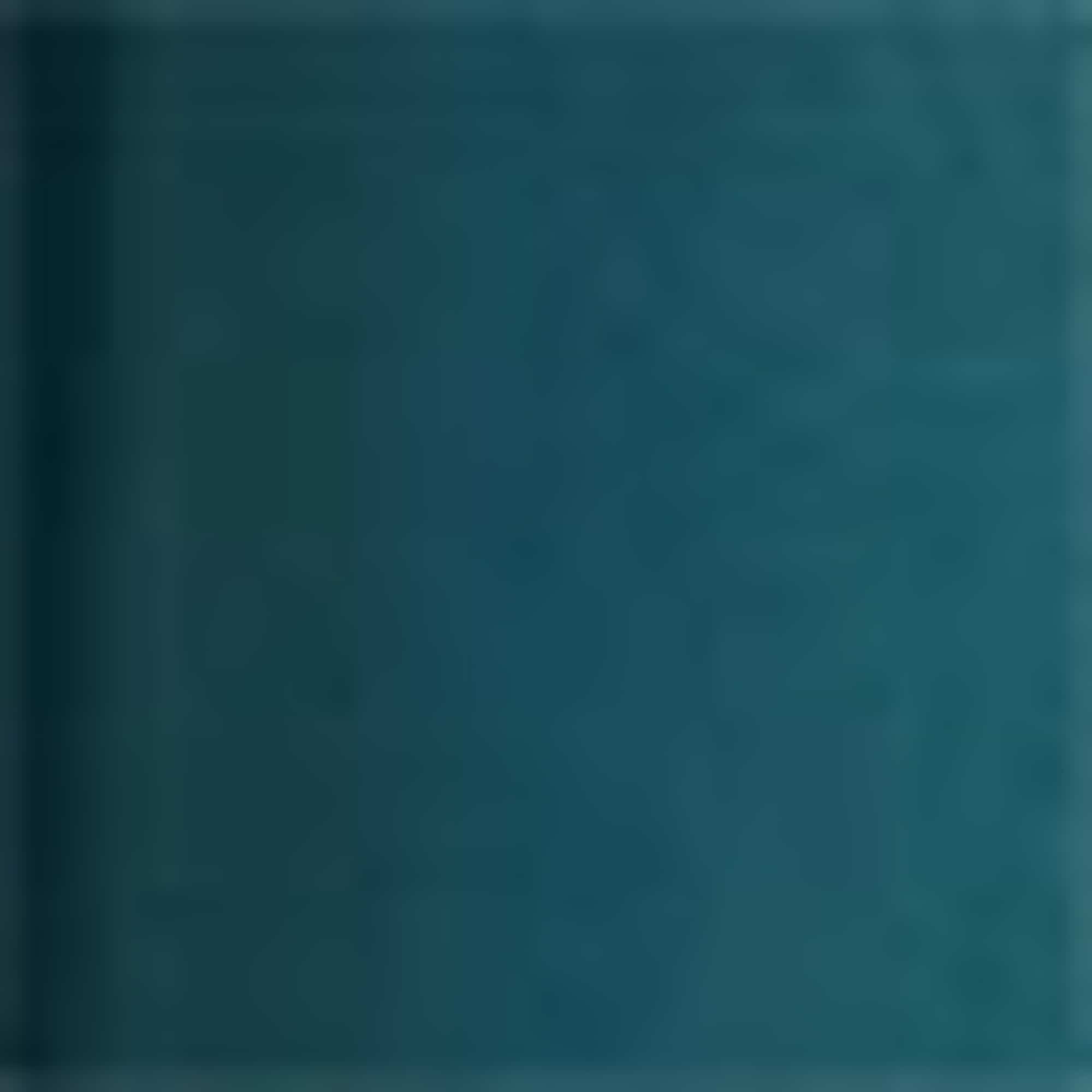 V-neck dress - straight fit dark turquoise