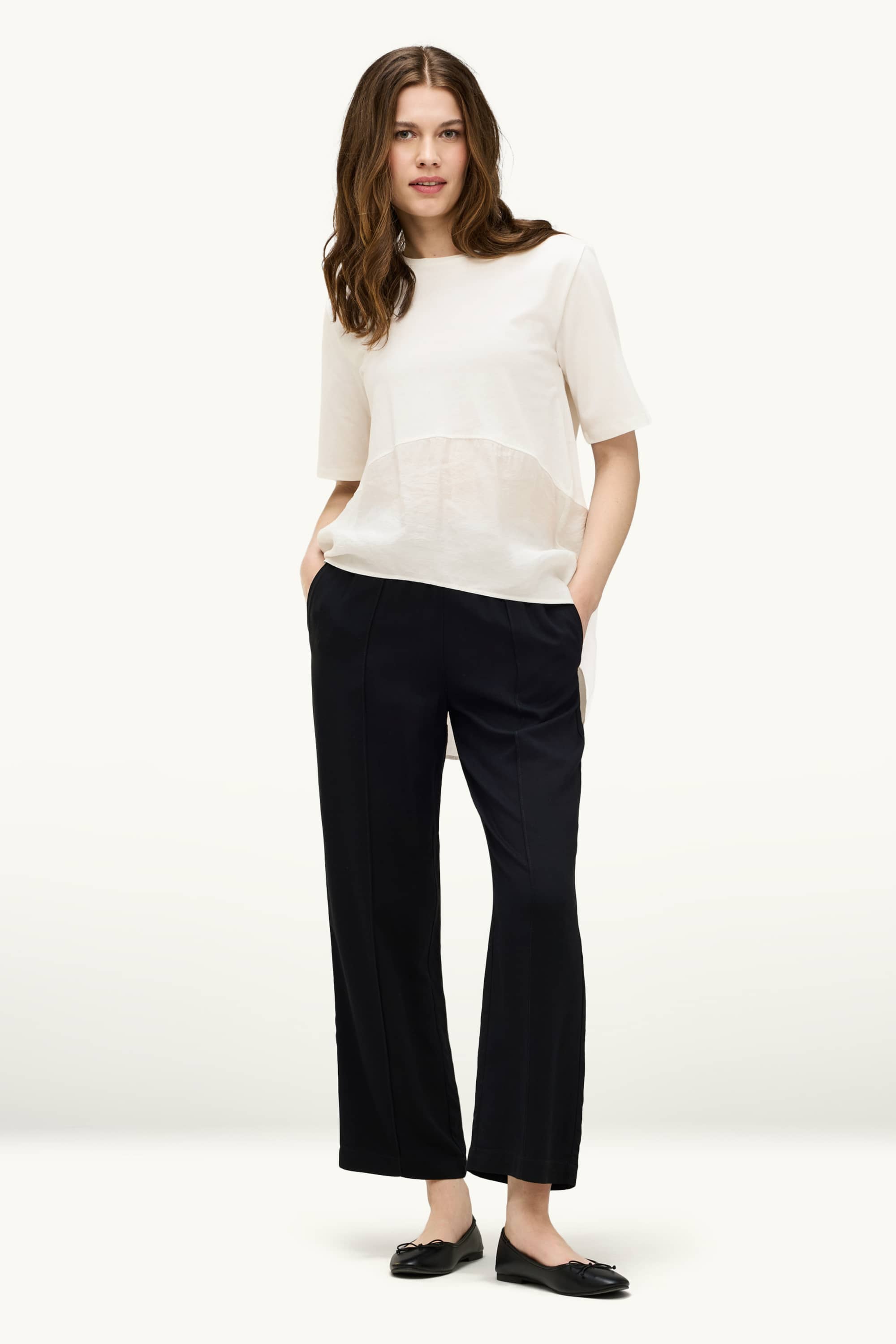T-shirt - relaxed fit white