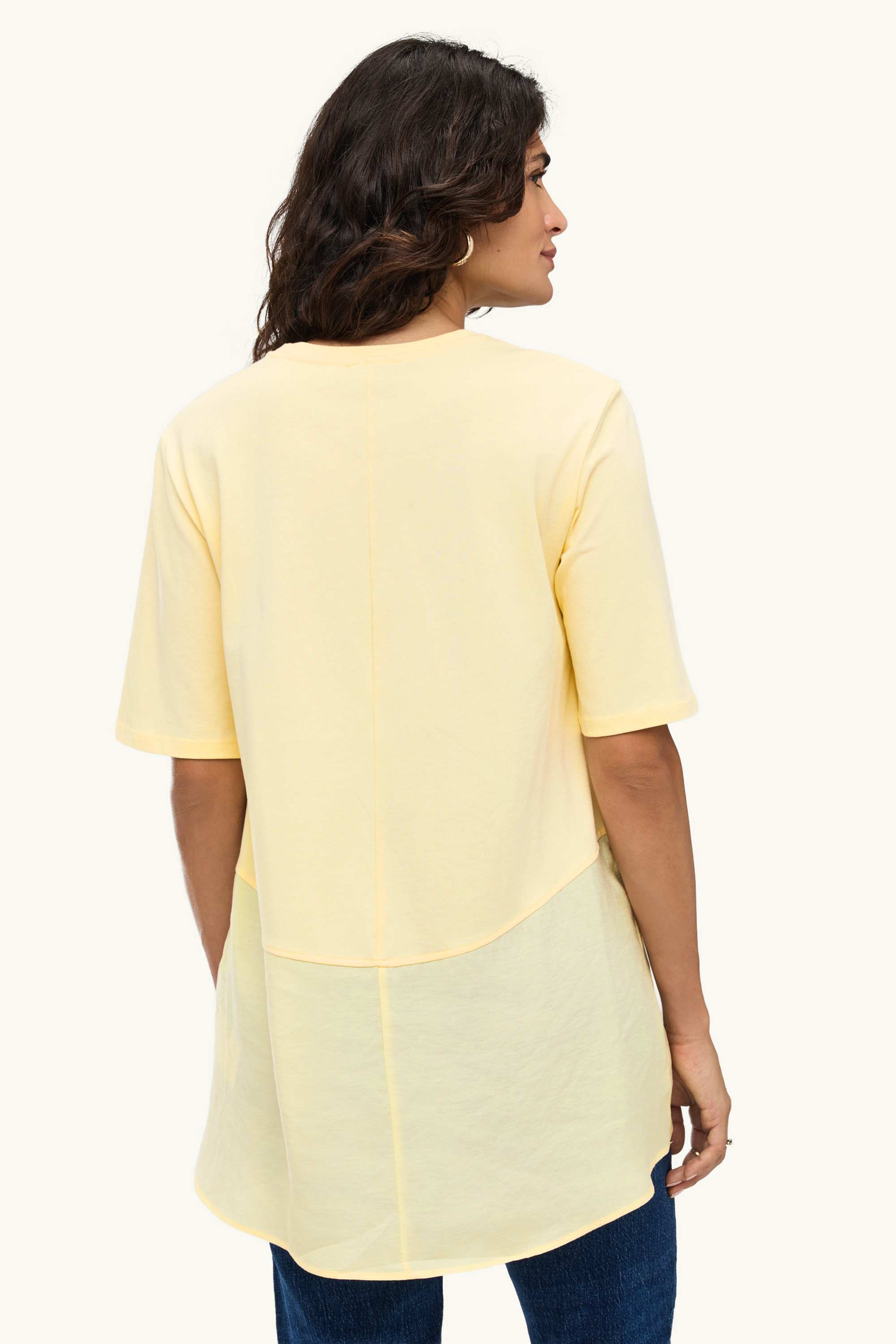 T-shirt - relaxed fit yellow