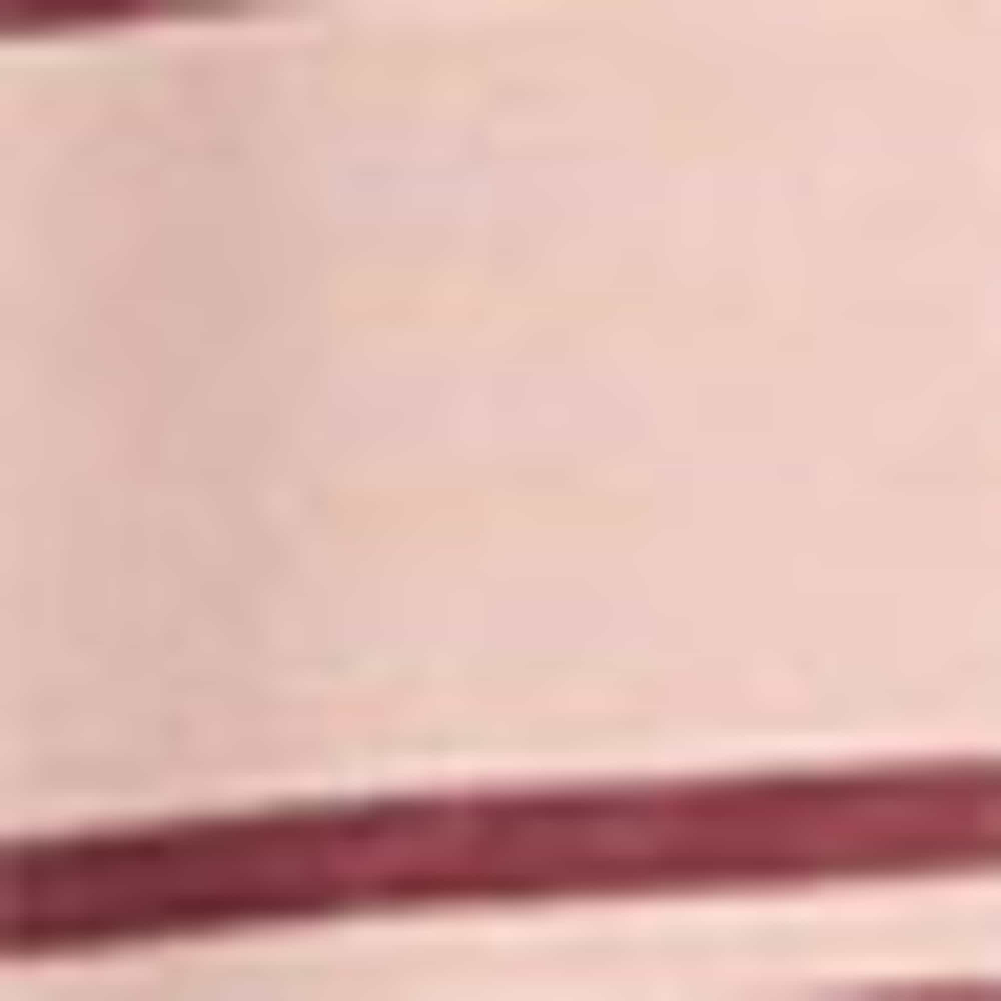 T-shirt - oversized - striped rose / dark red