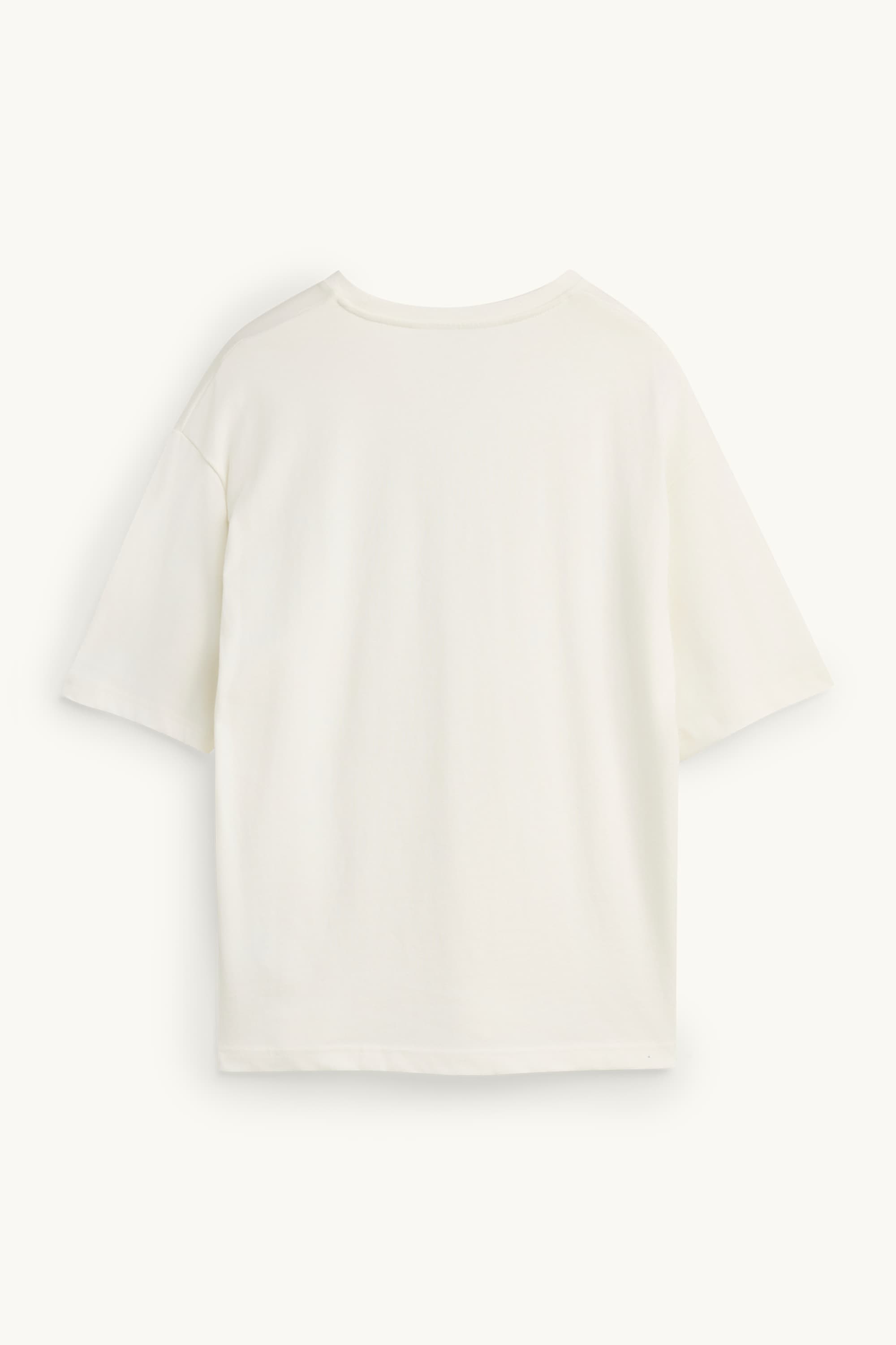 T-shirt - oversized white