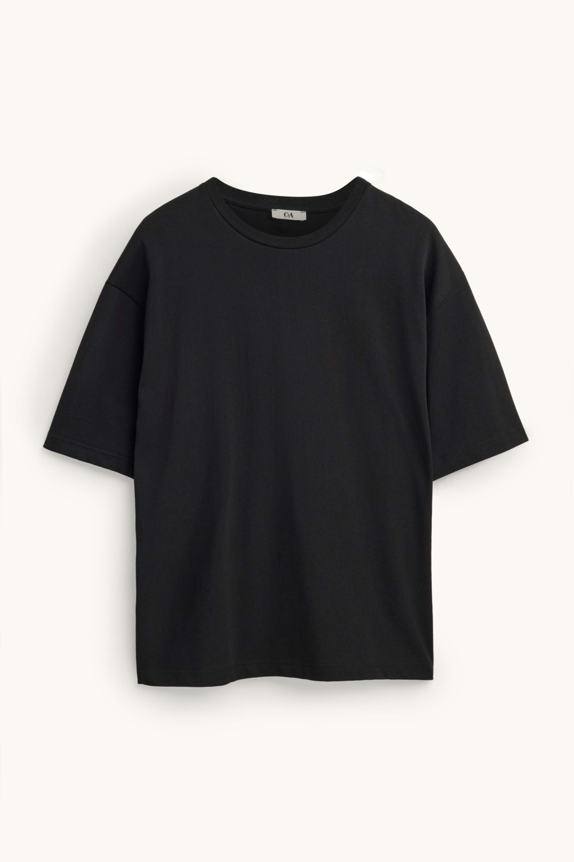 T-shirt - oversized black