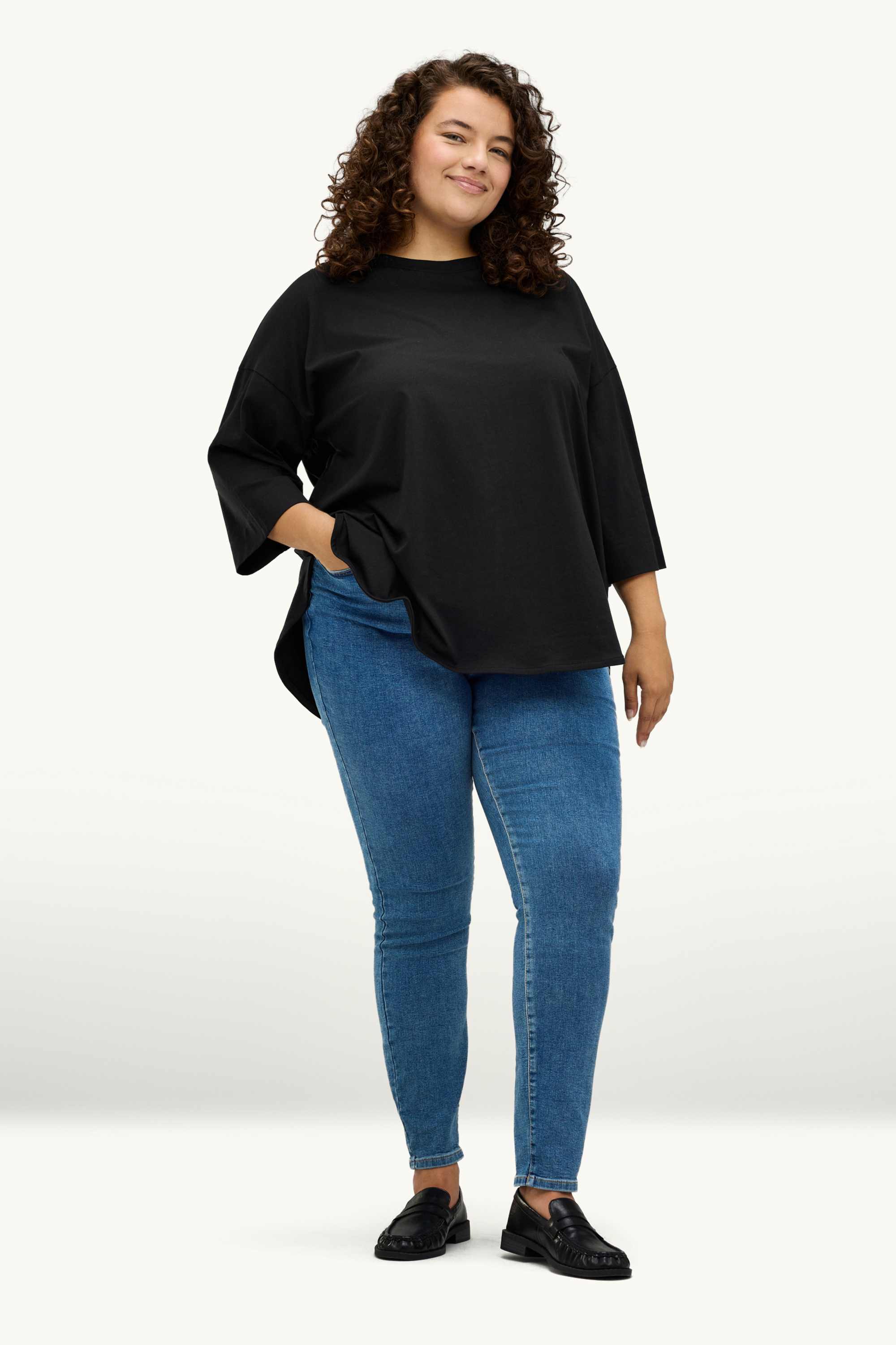 T-shirt - relaxed fit black