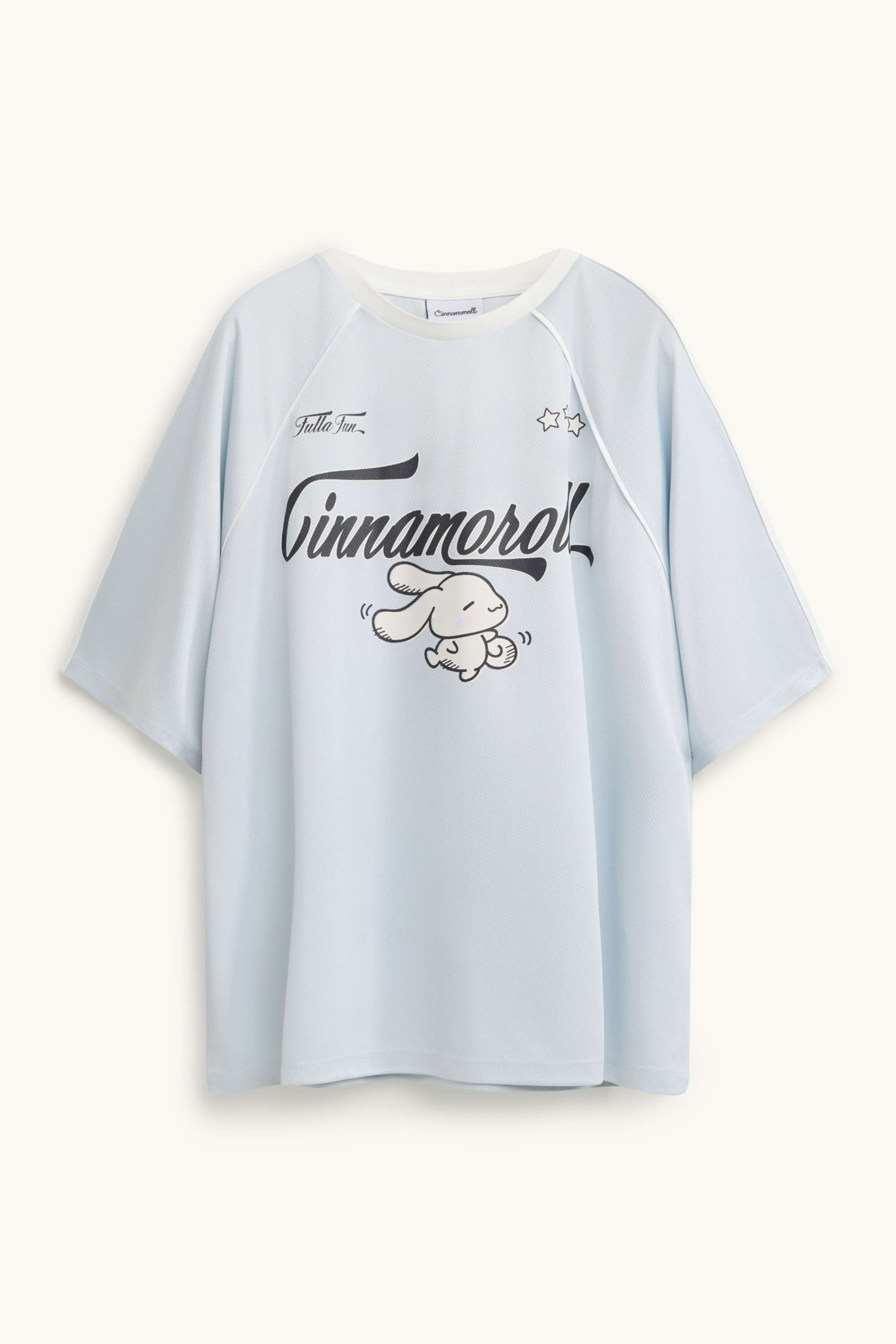 T-shirt - oversized - Cinnamoroll light blue