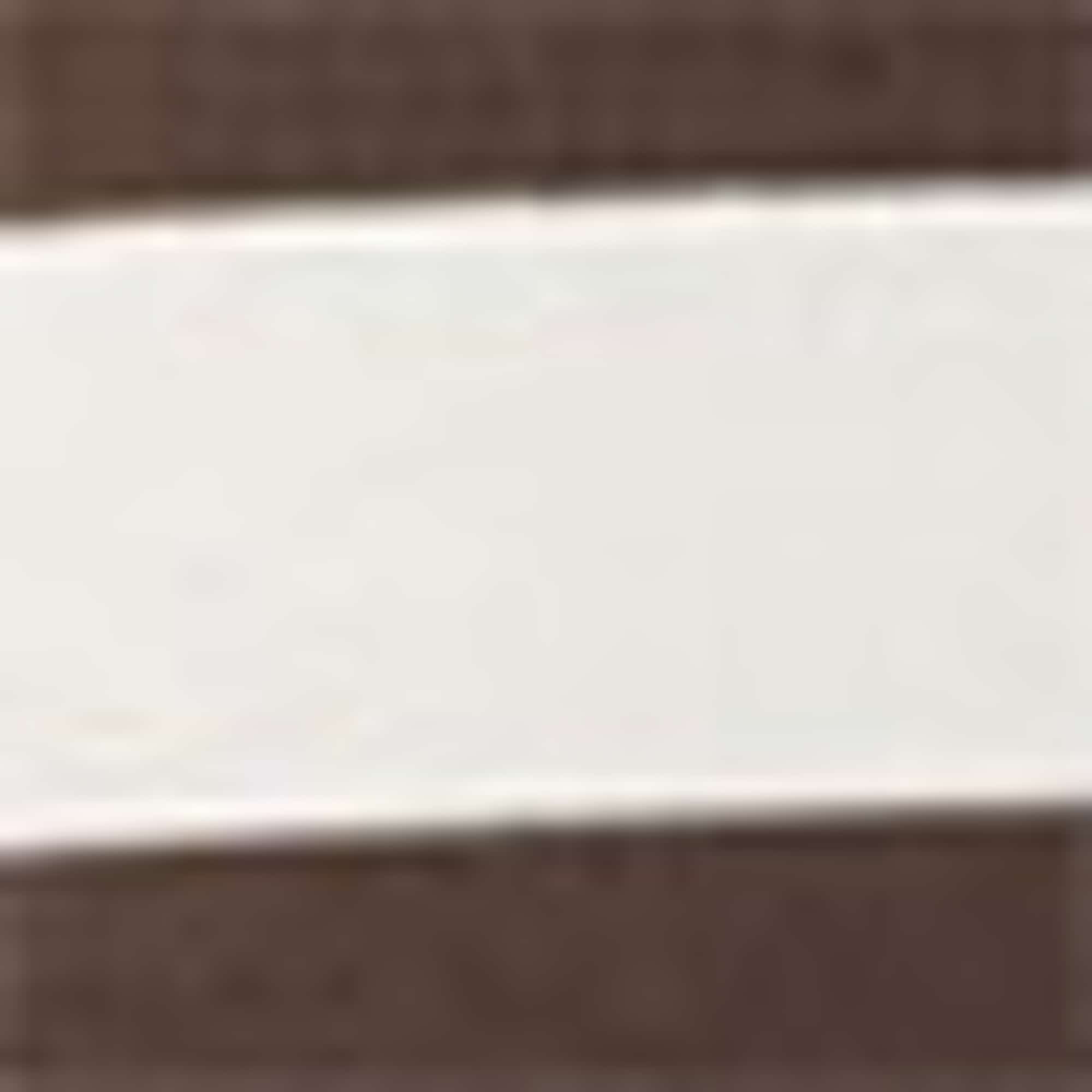 T-shirt - oversized - striped brown / cremewhite