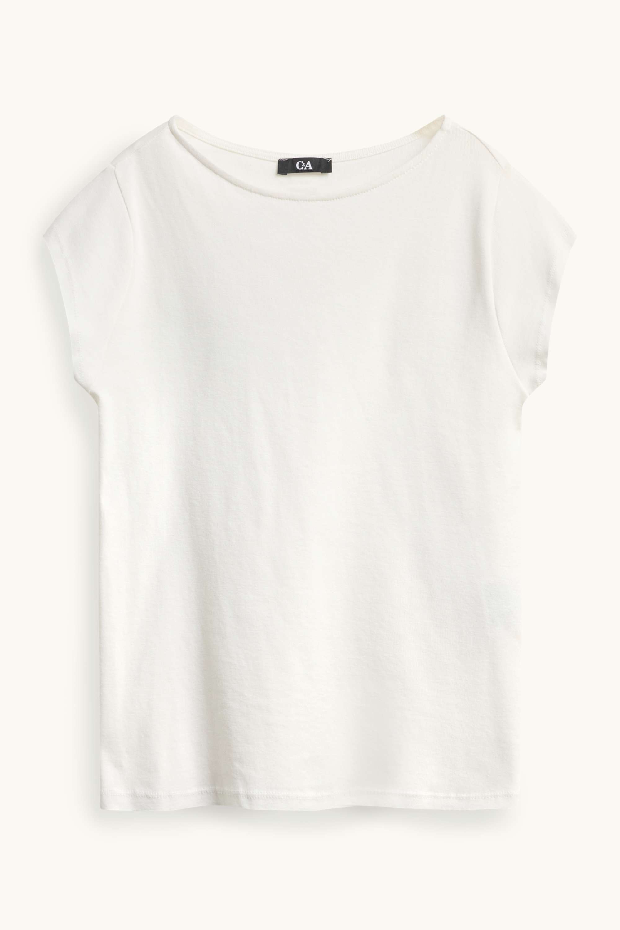 T-shirt - slim fit white