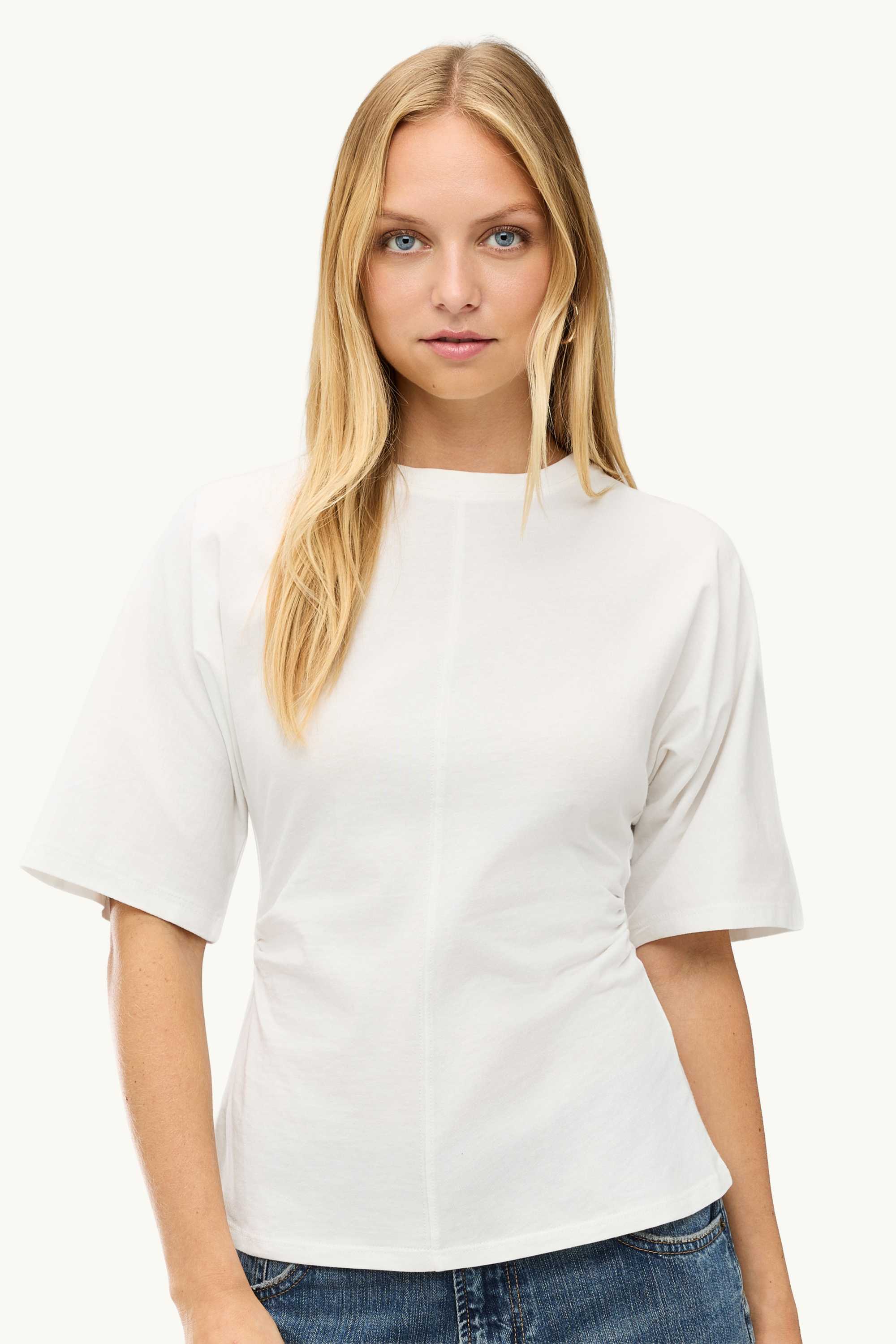 T-shirt - slim fit white