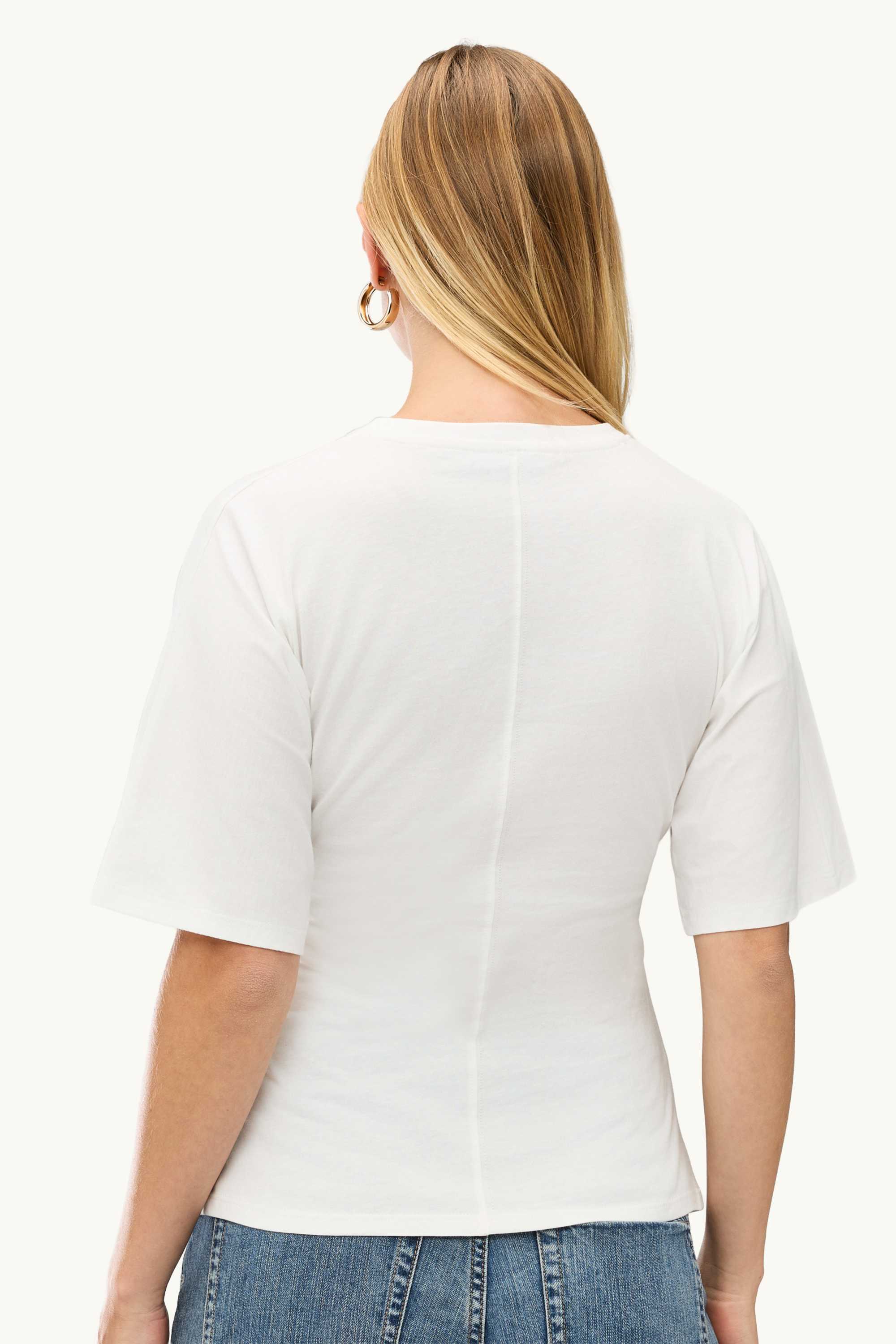 T-shirt - slim fit white